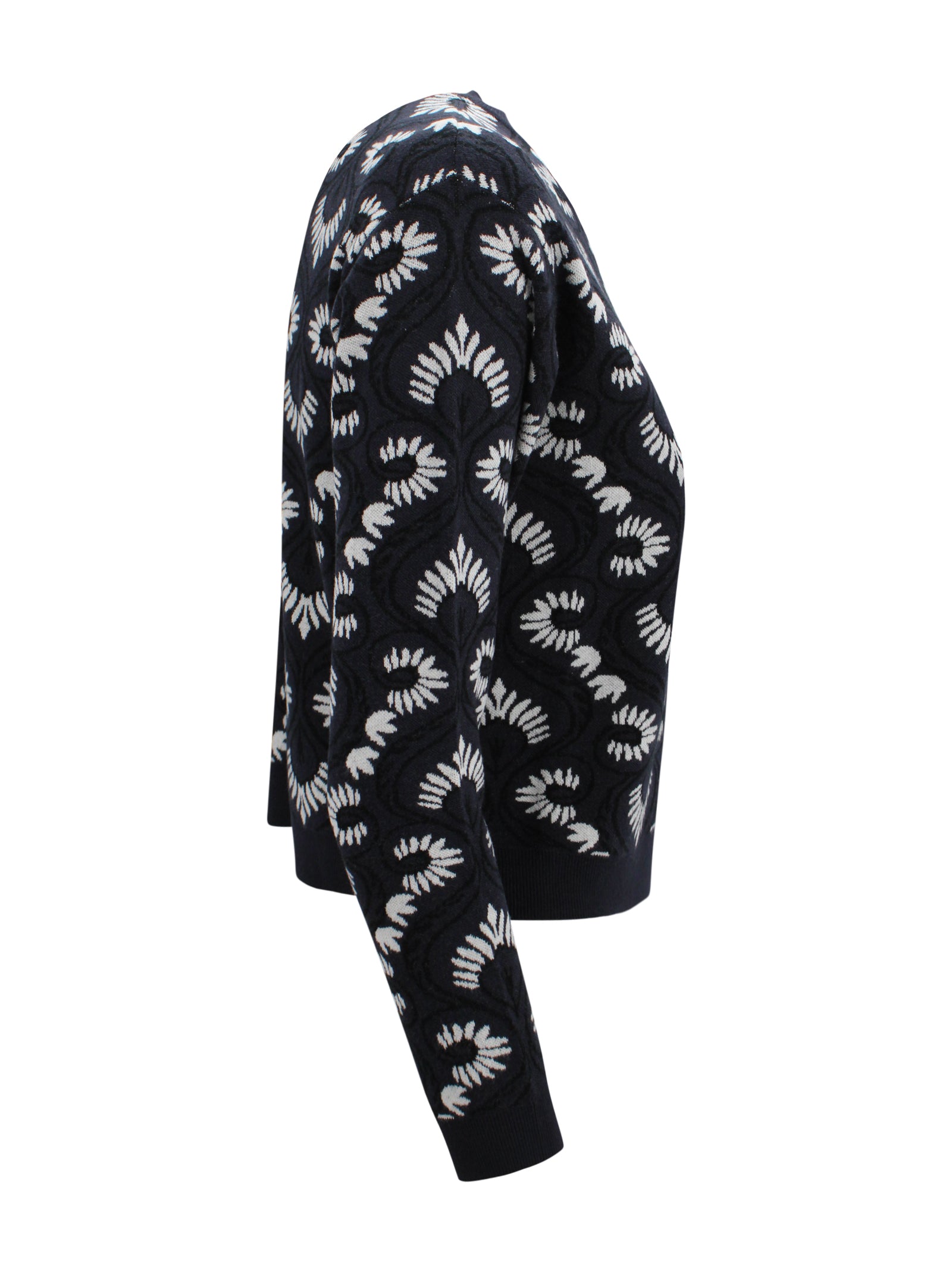 Maglia corta con stampa e maniche lunghe Max Mara Weekend 2615361131600 010 