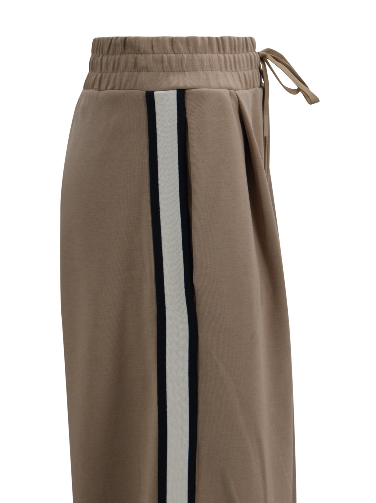 Pantalone ampio con banda laterale a contrasto Max Mara Weekend 2615781051600 003 