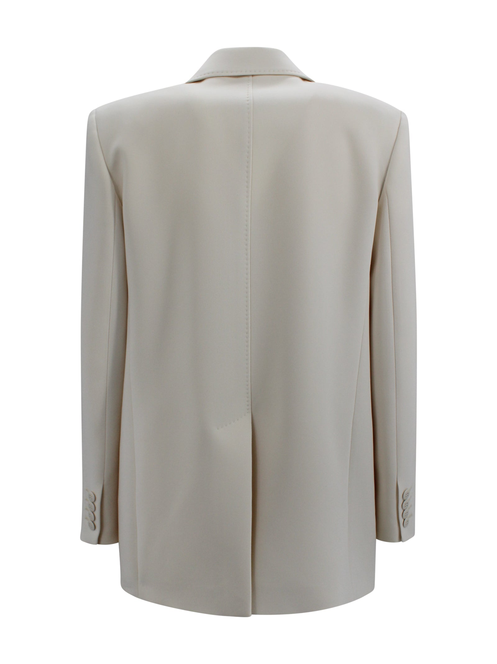 Blazer oversize monopetto in lana stretch Max Mara Studio 2616041025600 060 