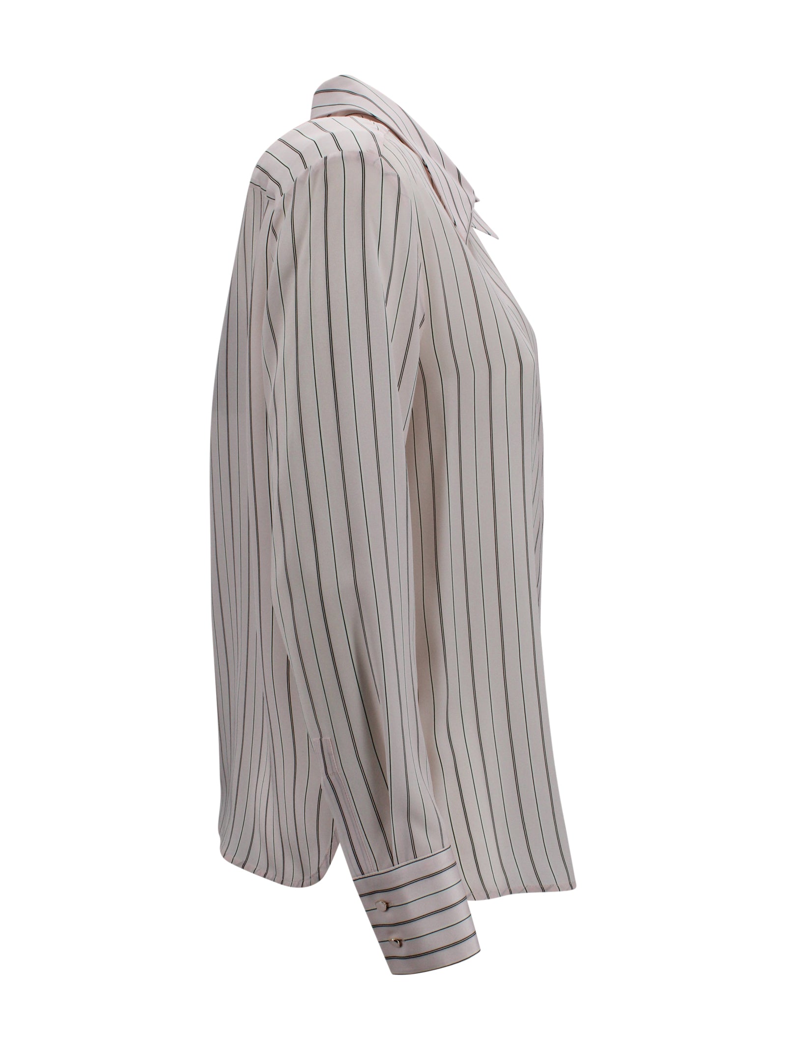 Camicia in pura seta con motivo stampato all over Max Mara Studio 2616111011600 001 