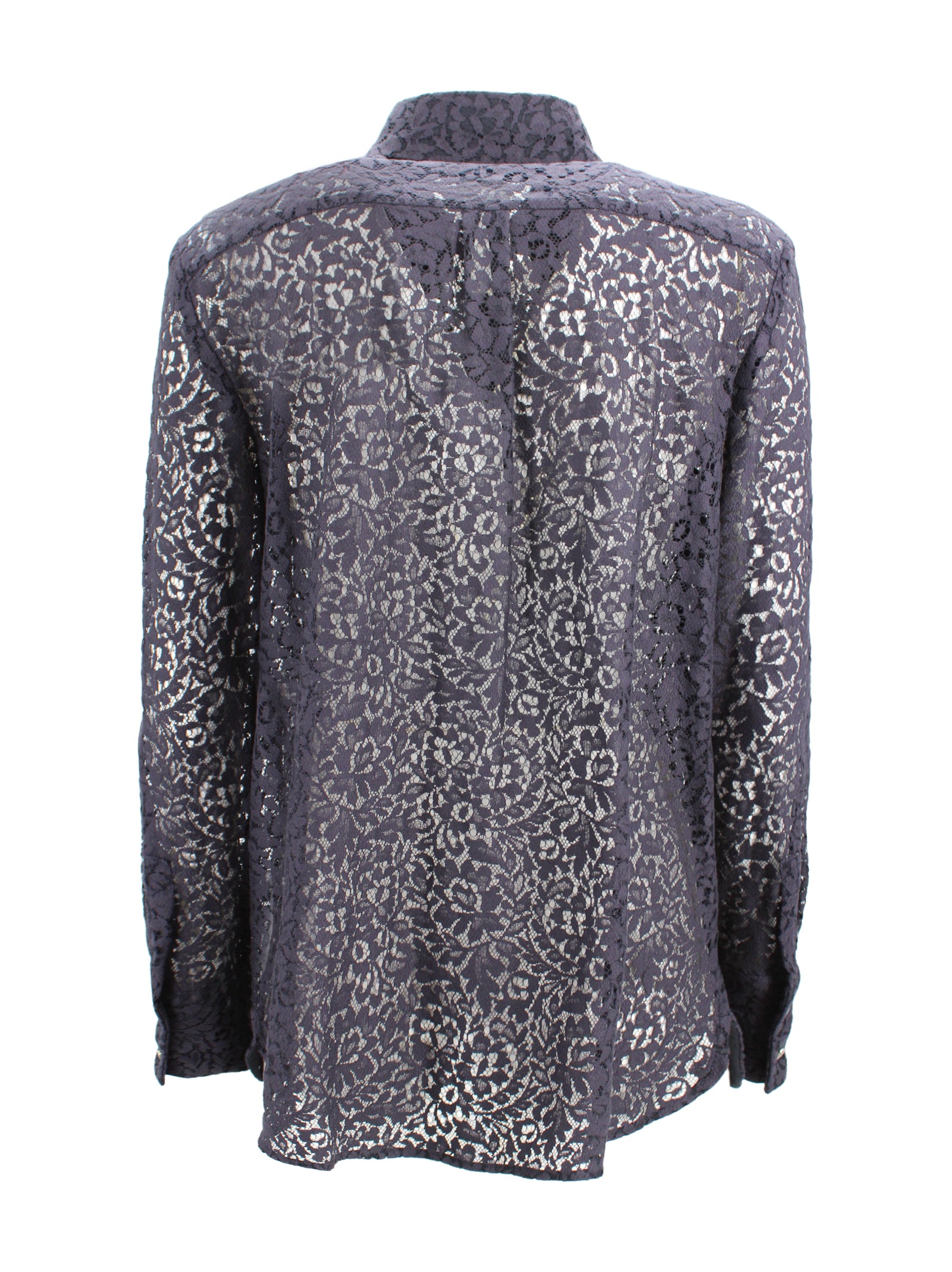 Camicia in pizzo su base in tulle Max Mara Studio 2616111021600 002 
