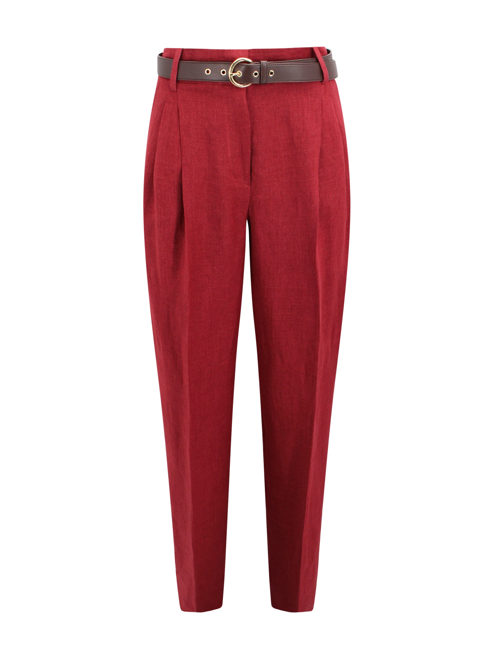 Pantalone in lino délavé Max Mara Studio 2616131032600 035 