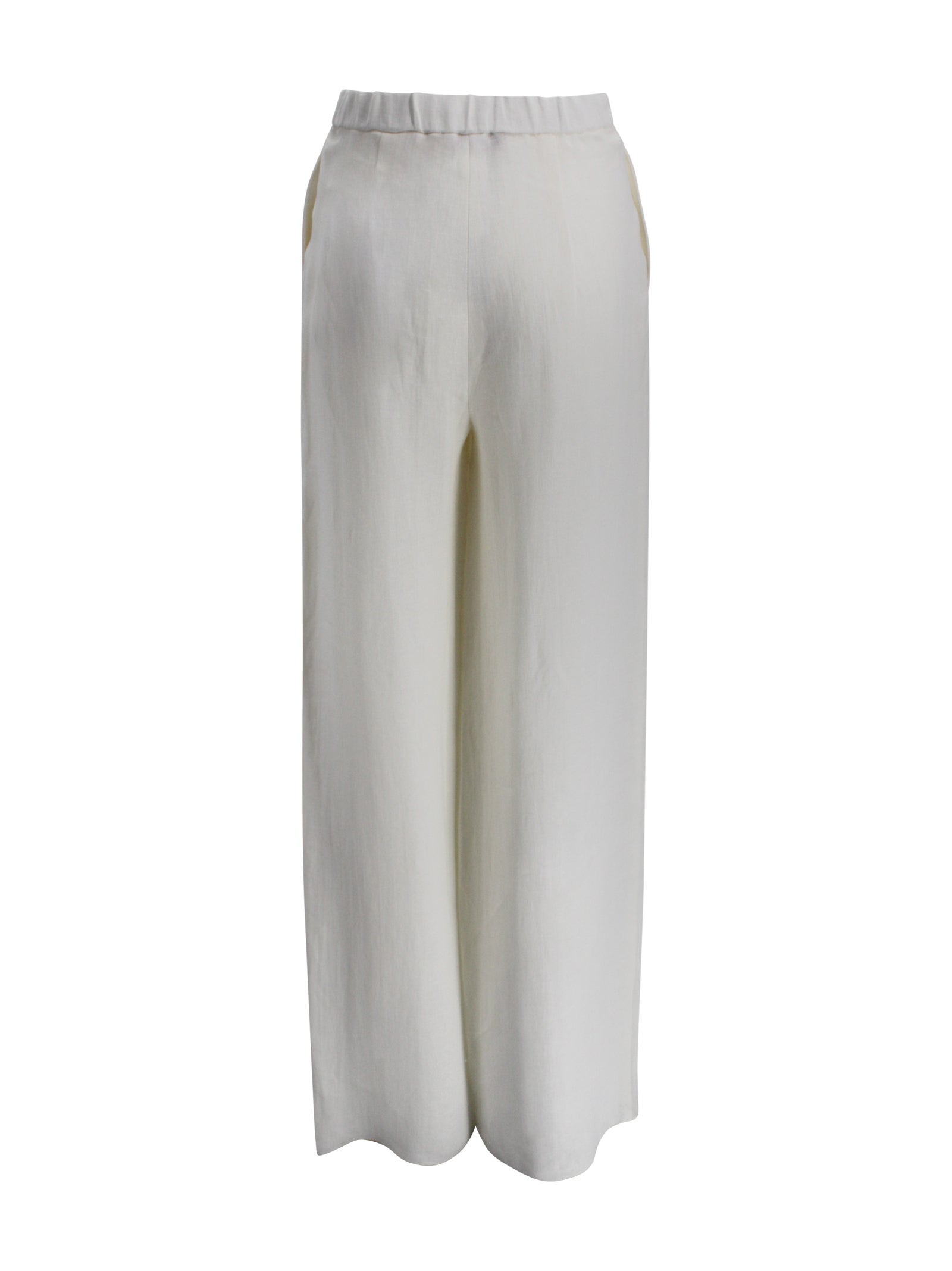 Pantalone Pelota modello jogging in lino Max Mara Studio 2616131042600 015 