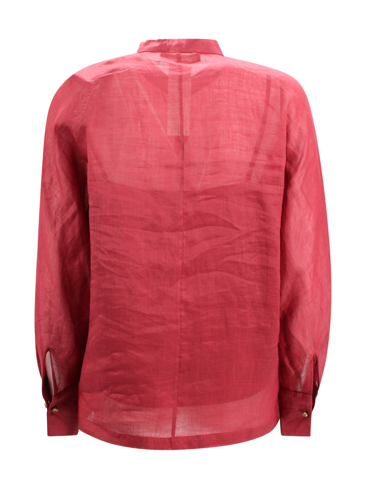 Camicia in Tela Ramié con Maniche Kimono Max Mara Studio 2616261032600 066 