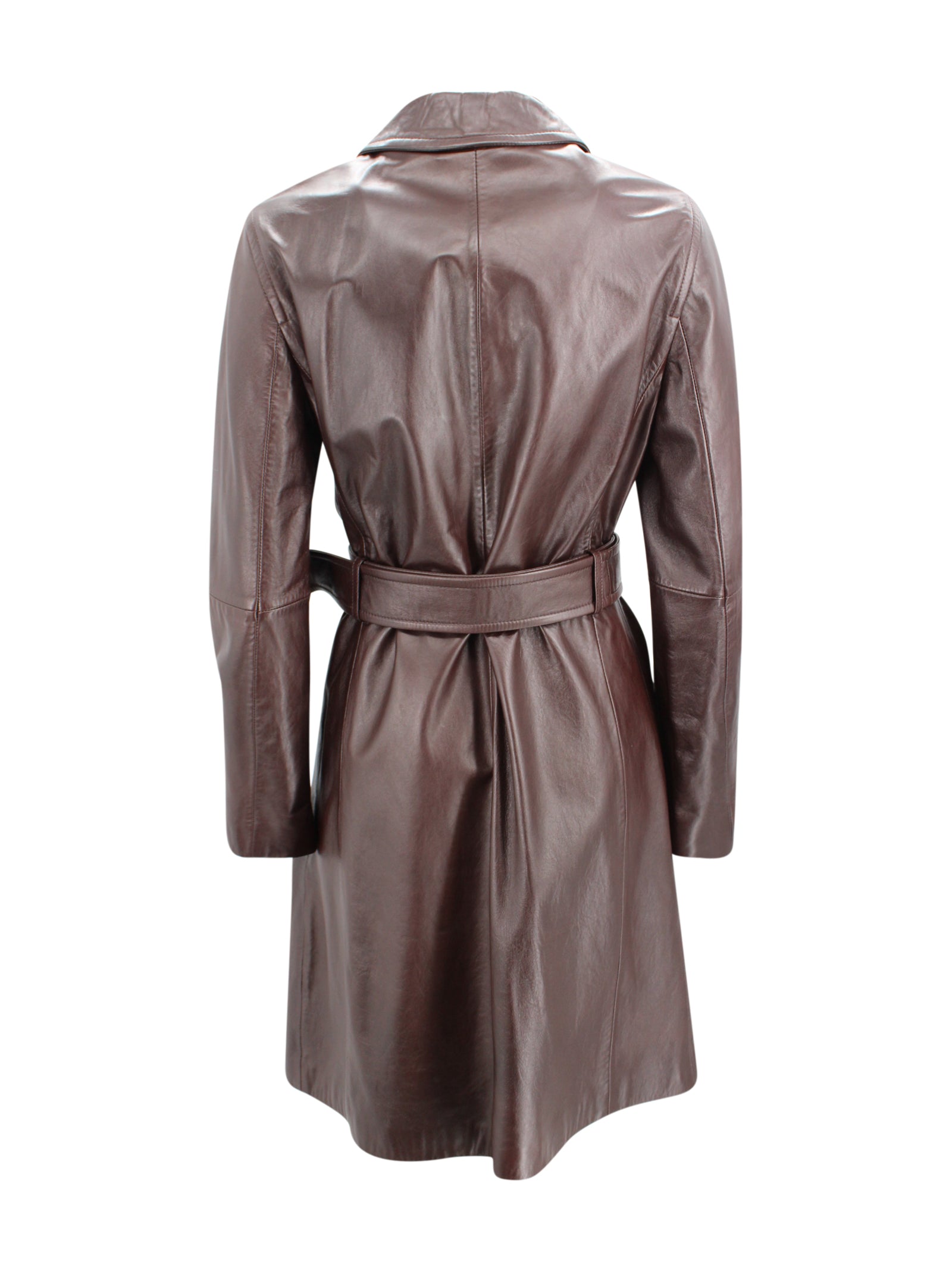 Trench Amaca in pelle Max Mara Studio 2616471011600 002 