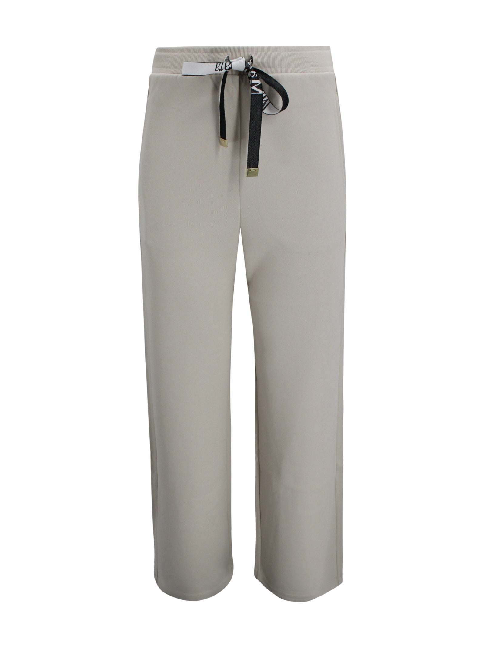 Pantalone wide leg in jersey di cotone tecnico S MAXMARA 1 2619781051600 001 