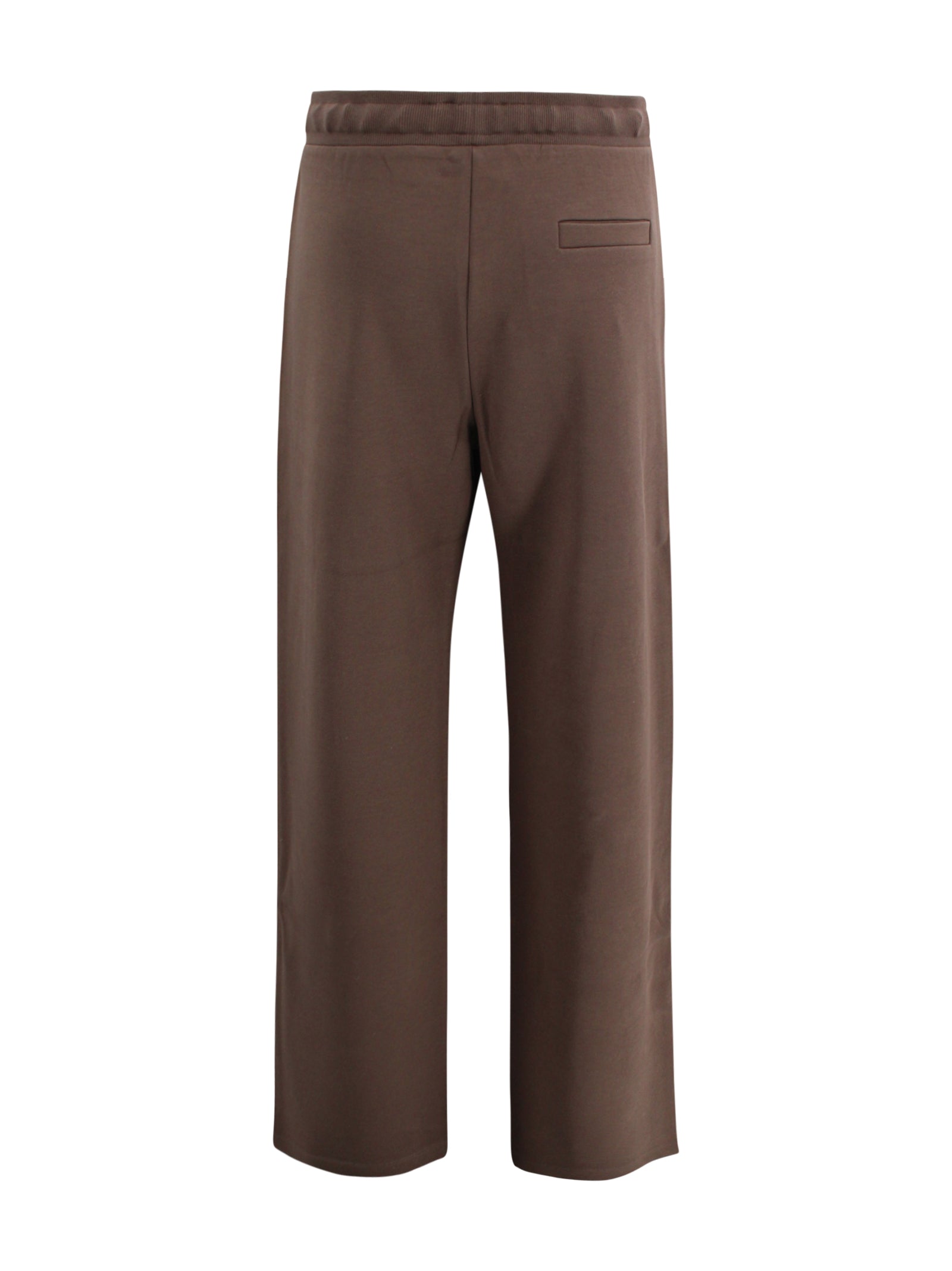 Pantalone wide leg in jersey di cotone tecnico S MAXMARA 1 2619781051600 004 