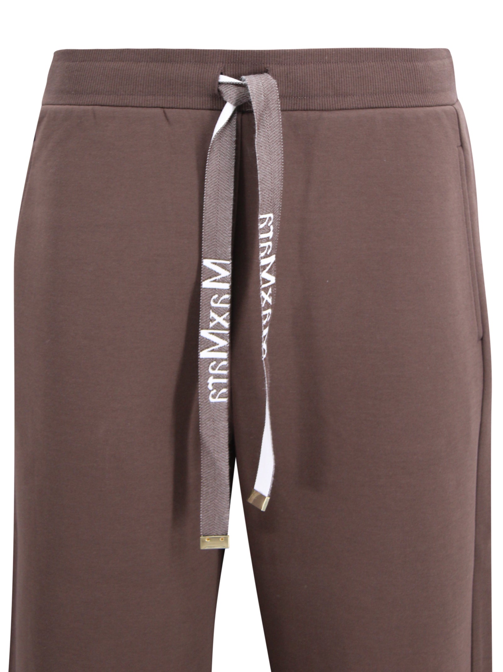 Pantalone wide leg in jersey di cotone tecnico S MAXMARA 1 2619781051600 004 