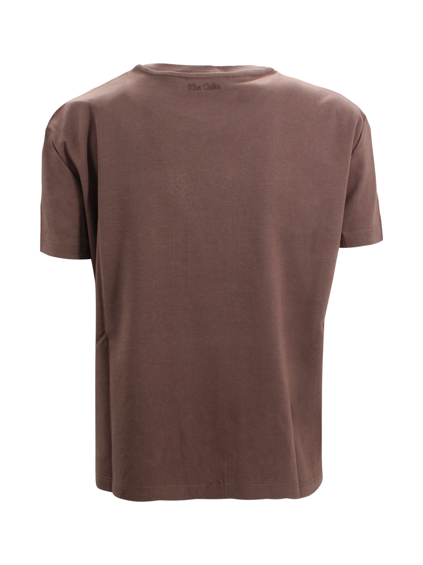 T-shirt basic in cotone con ricamo S MAXMARA 1 2619971021600 004 