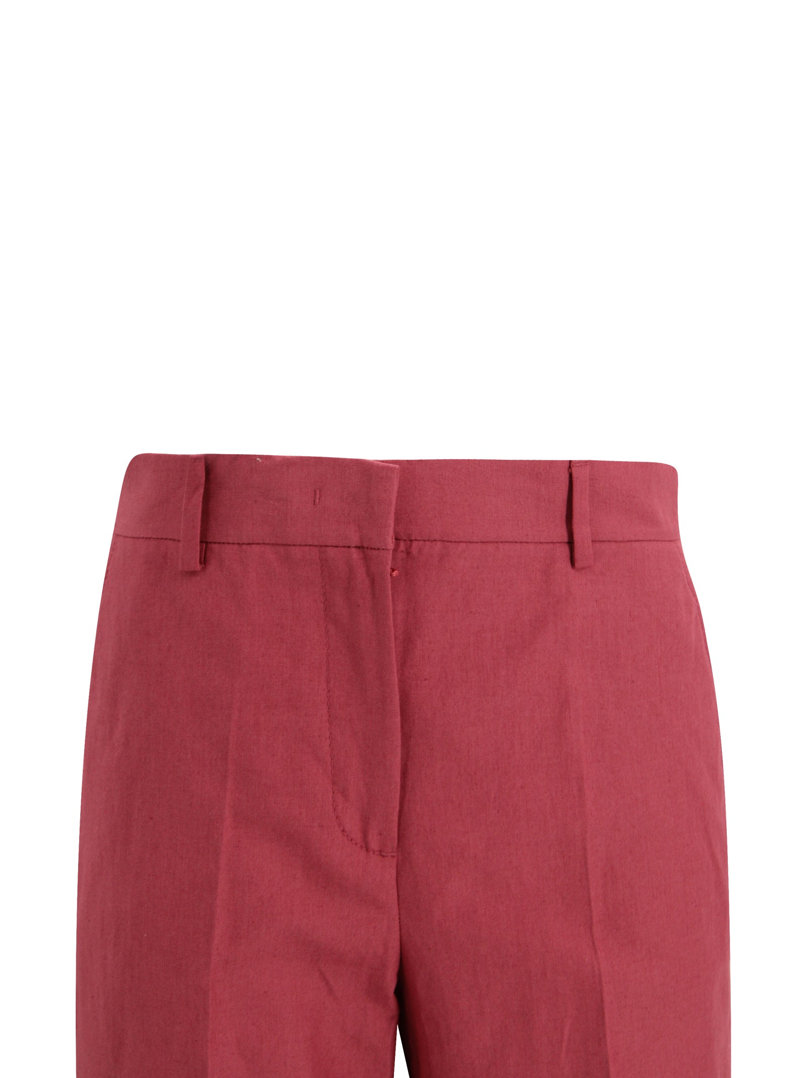 Pantalone a palazzo in twill di cotone Max Mara Weekend 2615131052600 021 