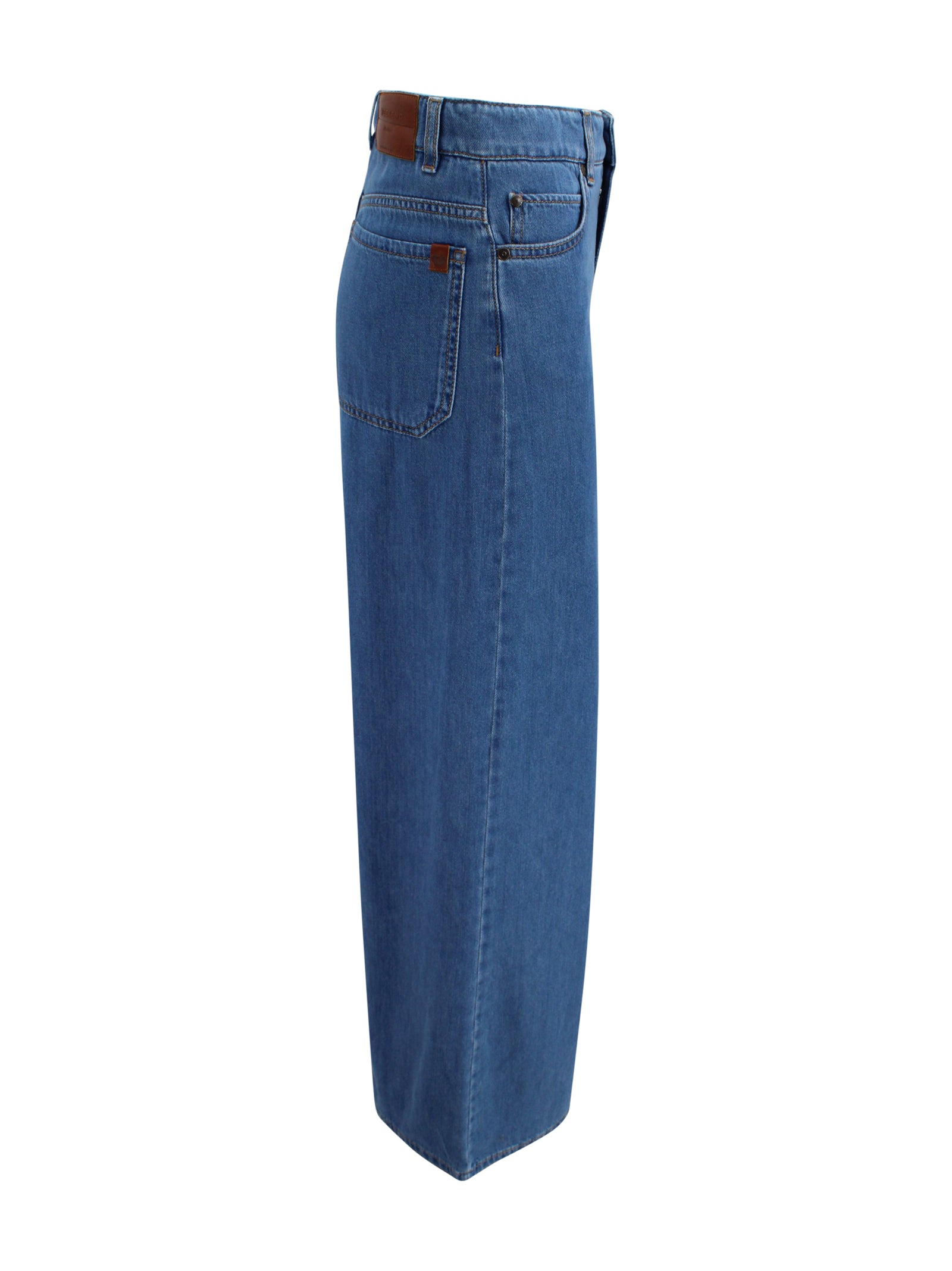 Jeans 5 tasche dalla vestibilità morbida Max Mara Weekend 2615181041600 002 