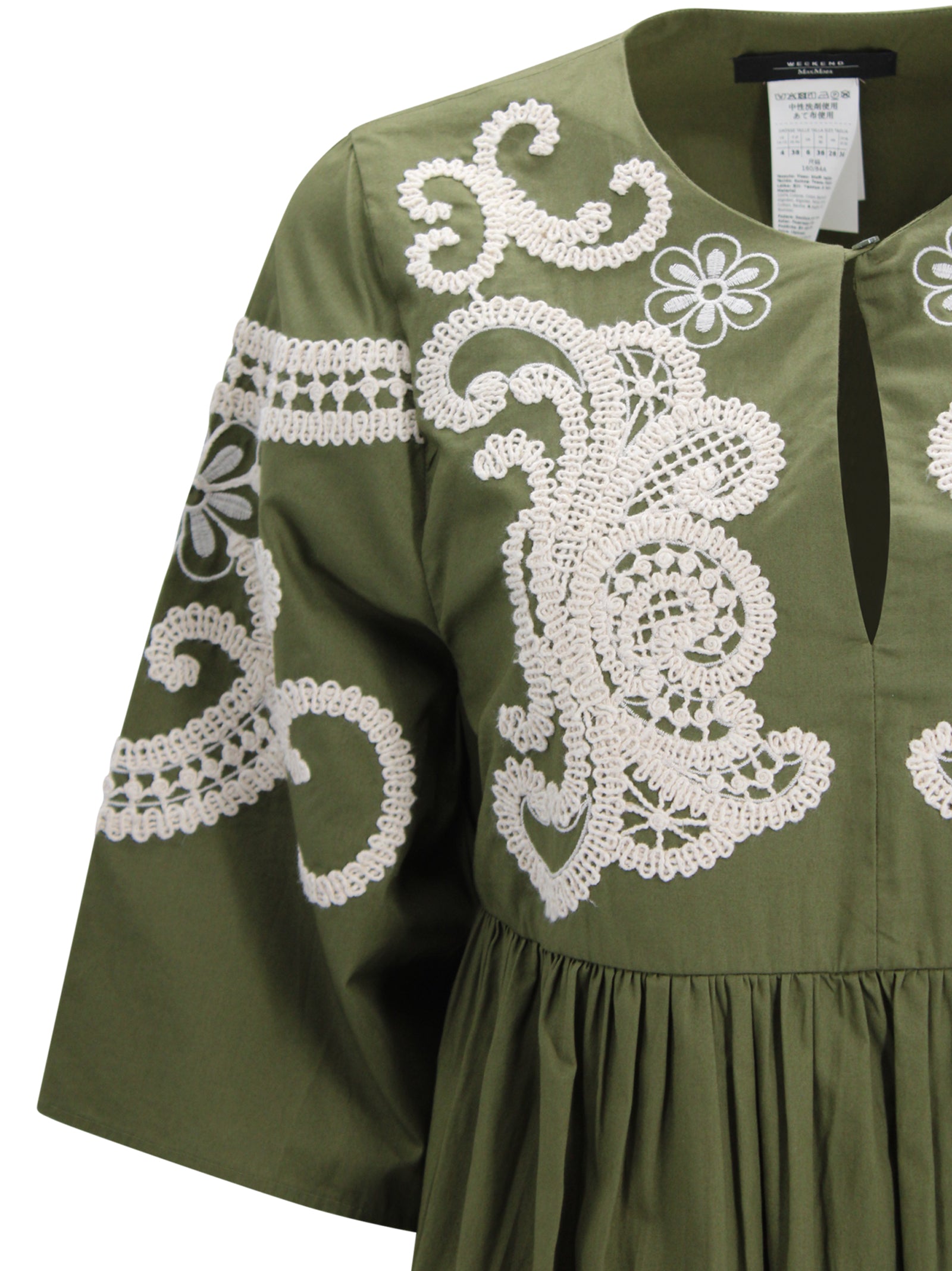 Abito lungo con ricami Max Mara Weekend 2615221012600 002 