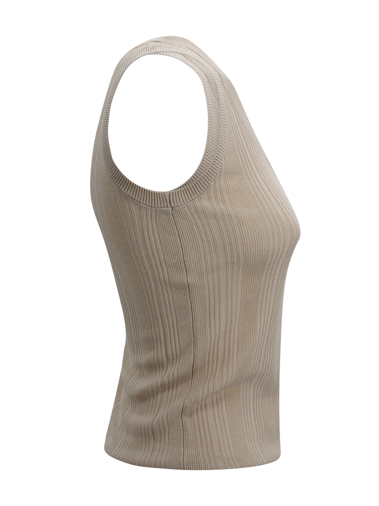 Canotta in maglia a coste Max Mara Weekend 2615361012600 003 