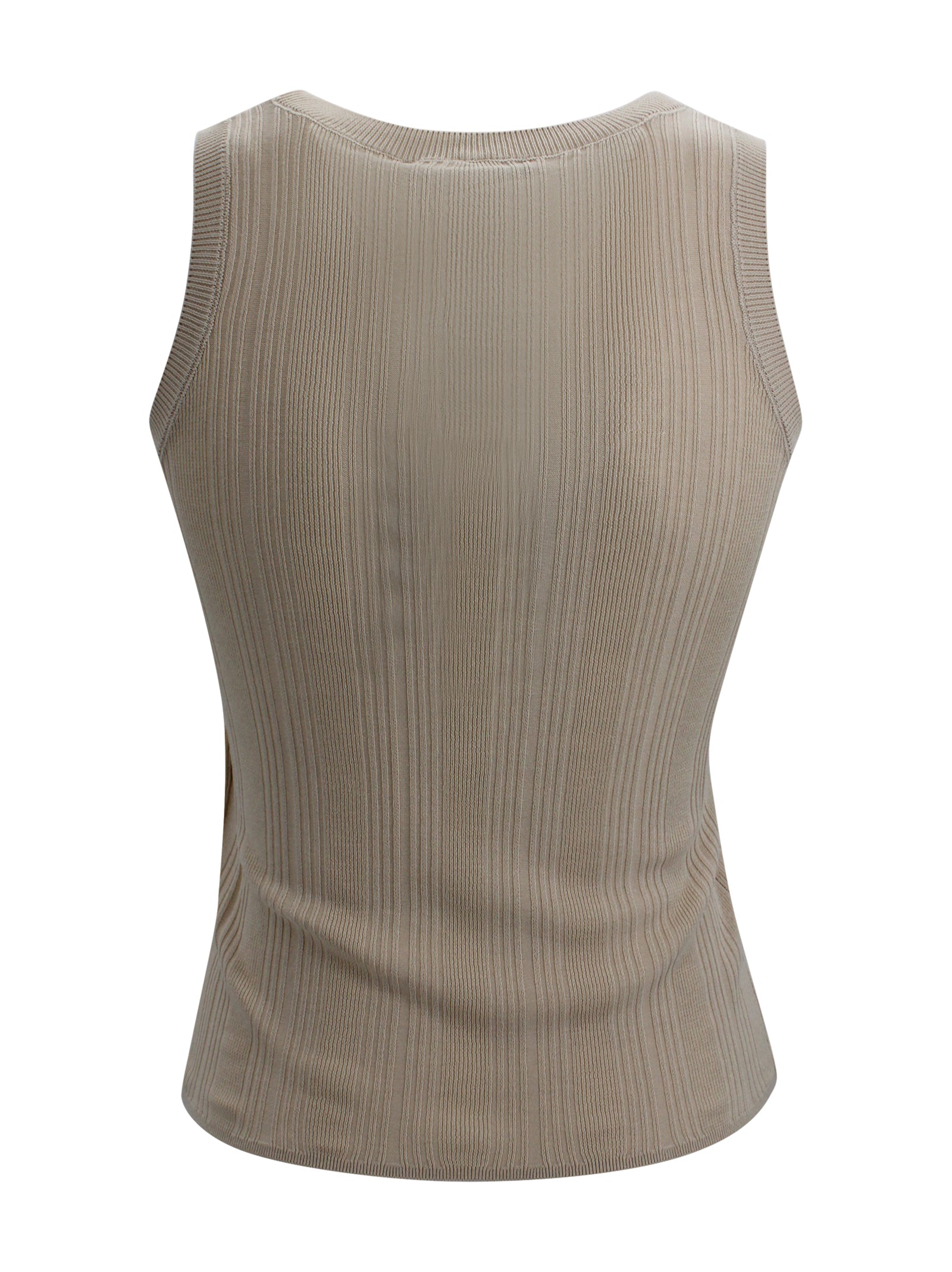 Canotta in maglia a coste Max Mara Weekend 2615361012600 003 