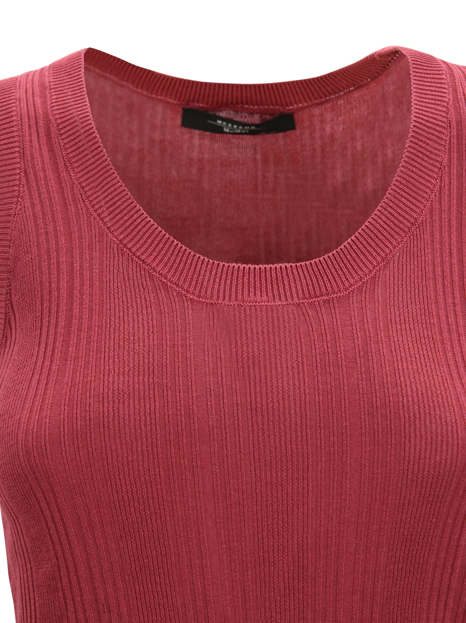 Top in cotone stretch a costine Max Mara Weekend 2615361012600 007 