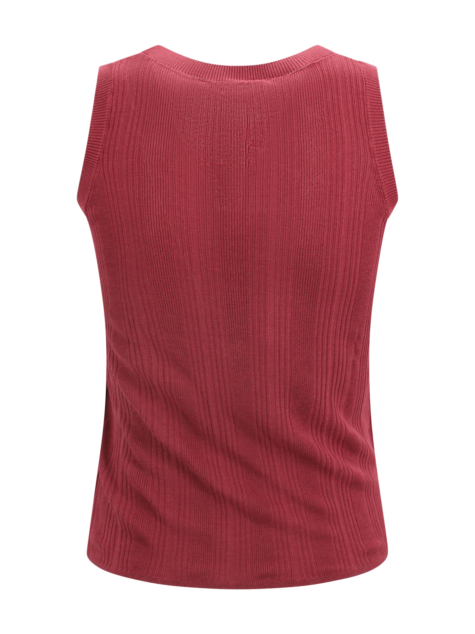 Top in cotone stretch a costine Max Mara Weekend 2615361012600 007 