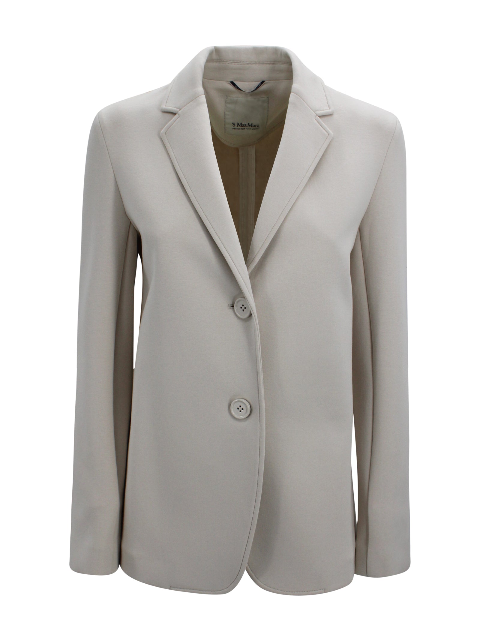Giacca monopetto dal volume piccolo e linea dritta S MAXMARA 1 2619911061600 001 