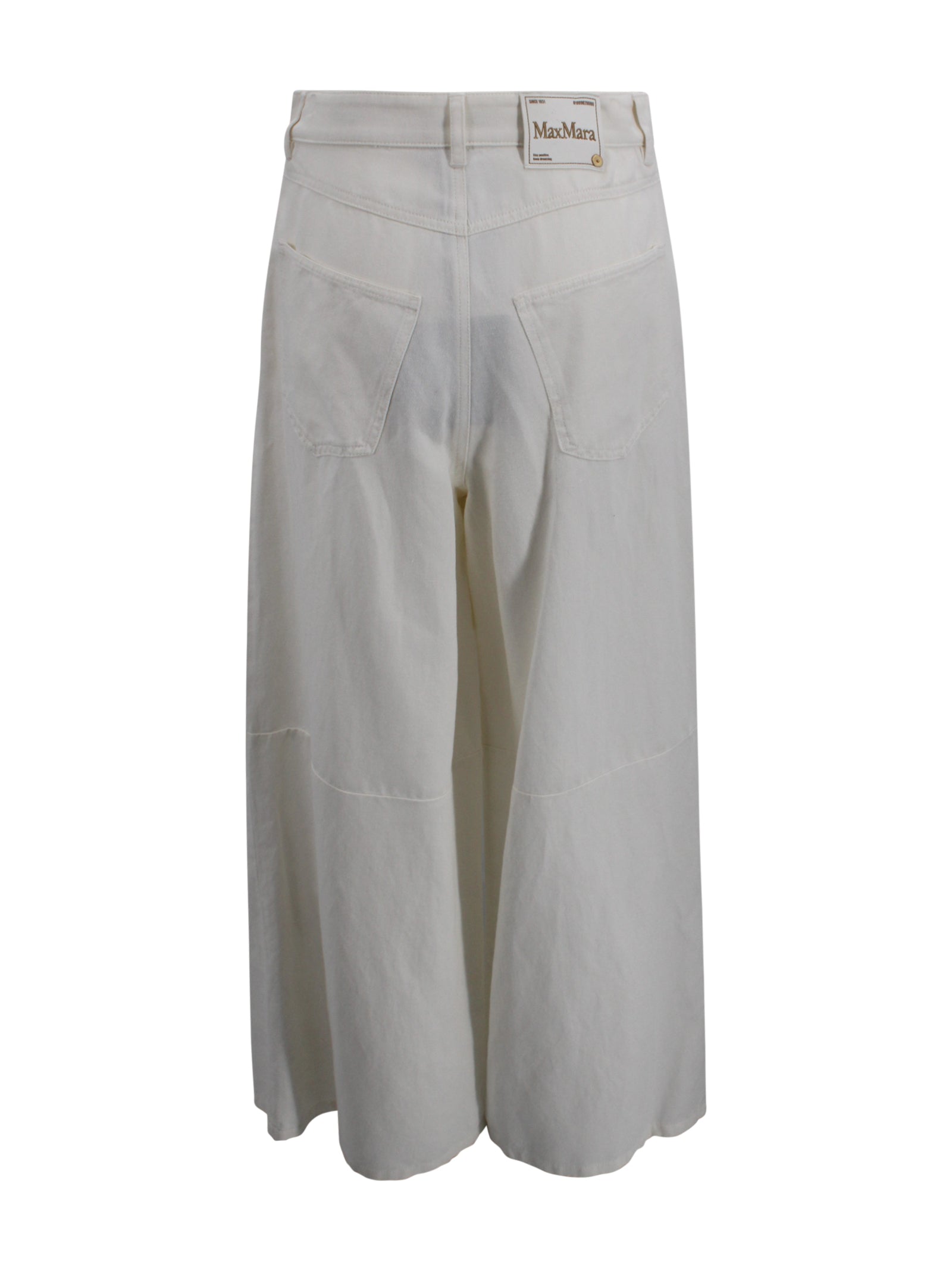 Pantalone a gamba larga con pinces S MAXMARA 2 2619131093600 001 