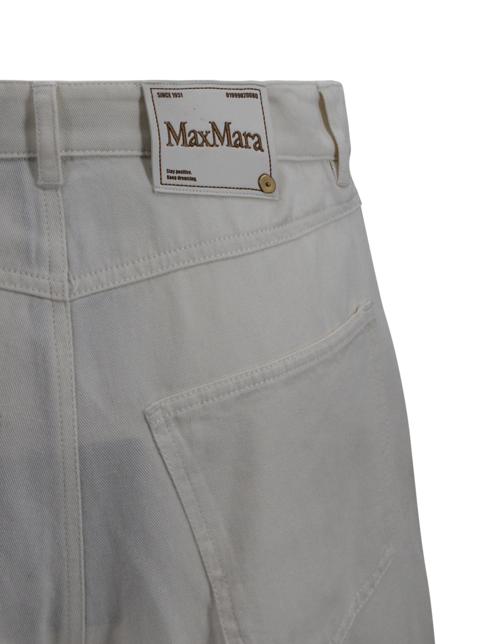 Pantalone a gamba larga con pinces S MAXMARA 2 2619131093600 001 