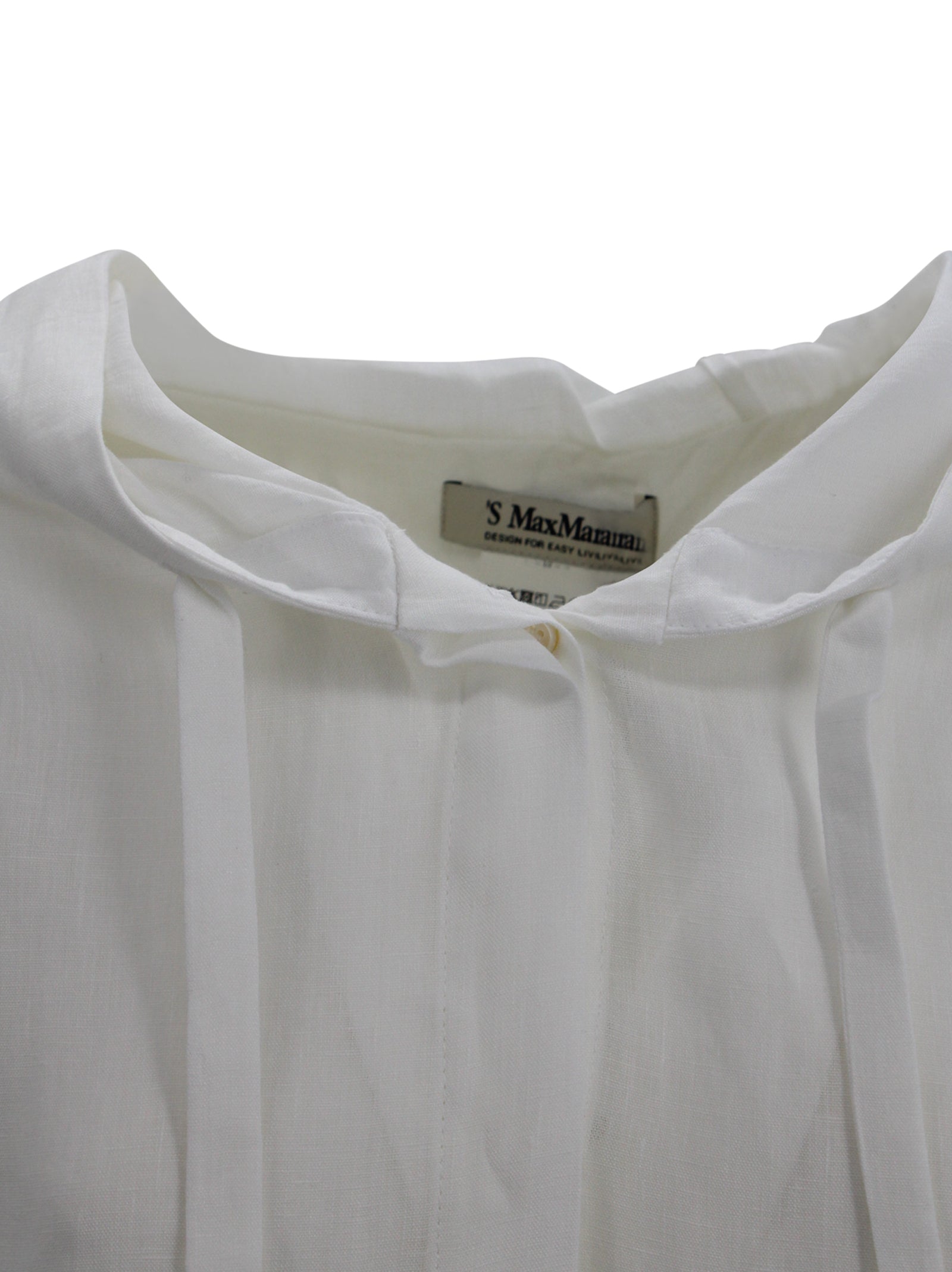 Blusa con Cappuccio in Lino 'S Max Mara S MAXMARA 2 26191910236 006 