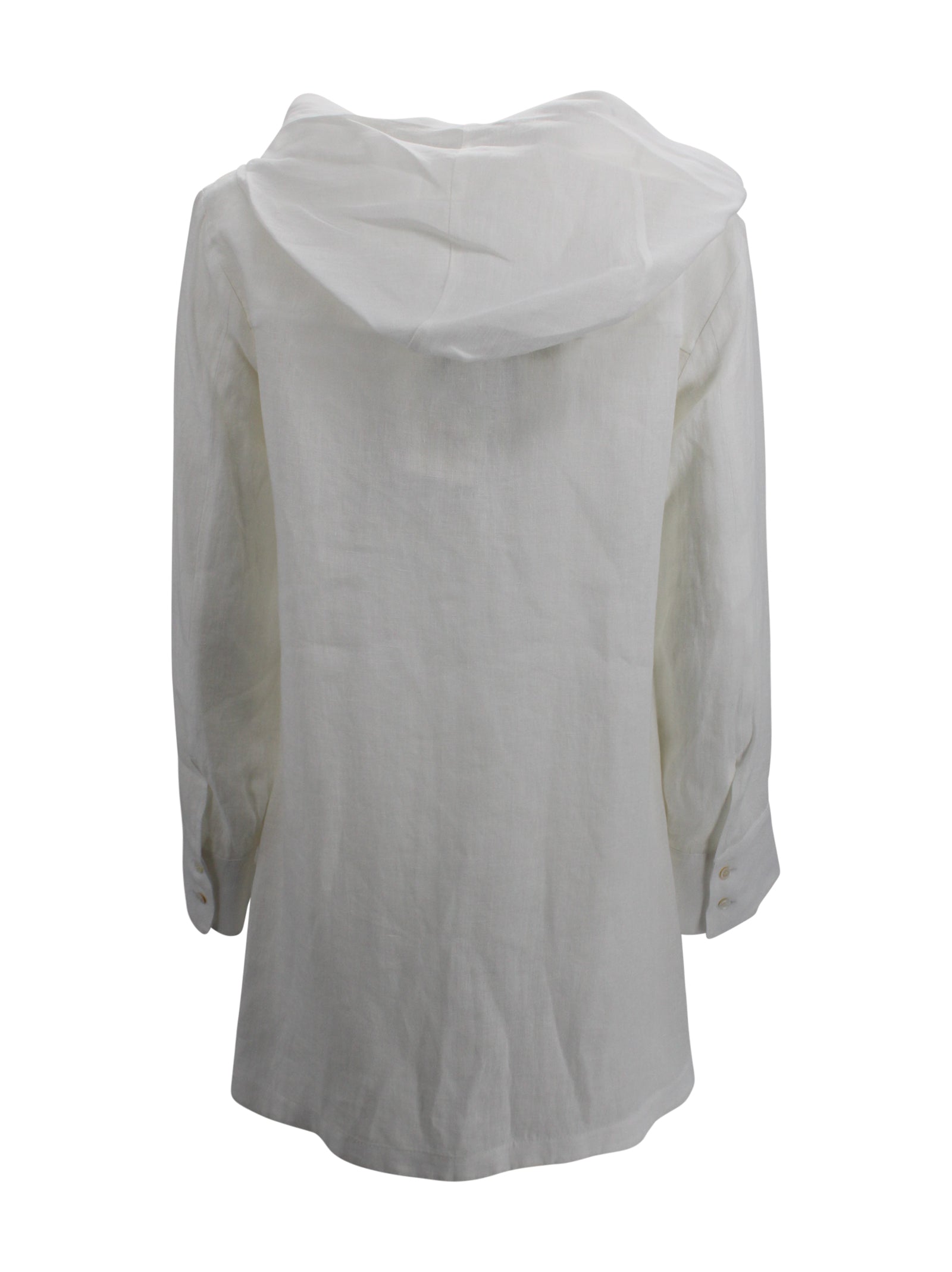 Blusa con Cappuccio in Lino 'S Max Mara S MAXMARA 2 26191910236 006 