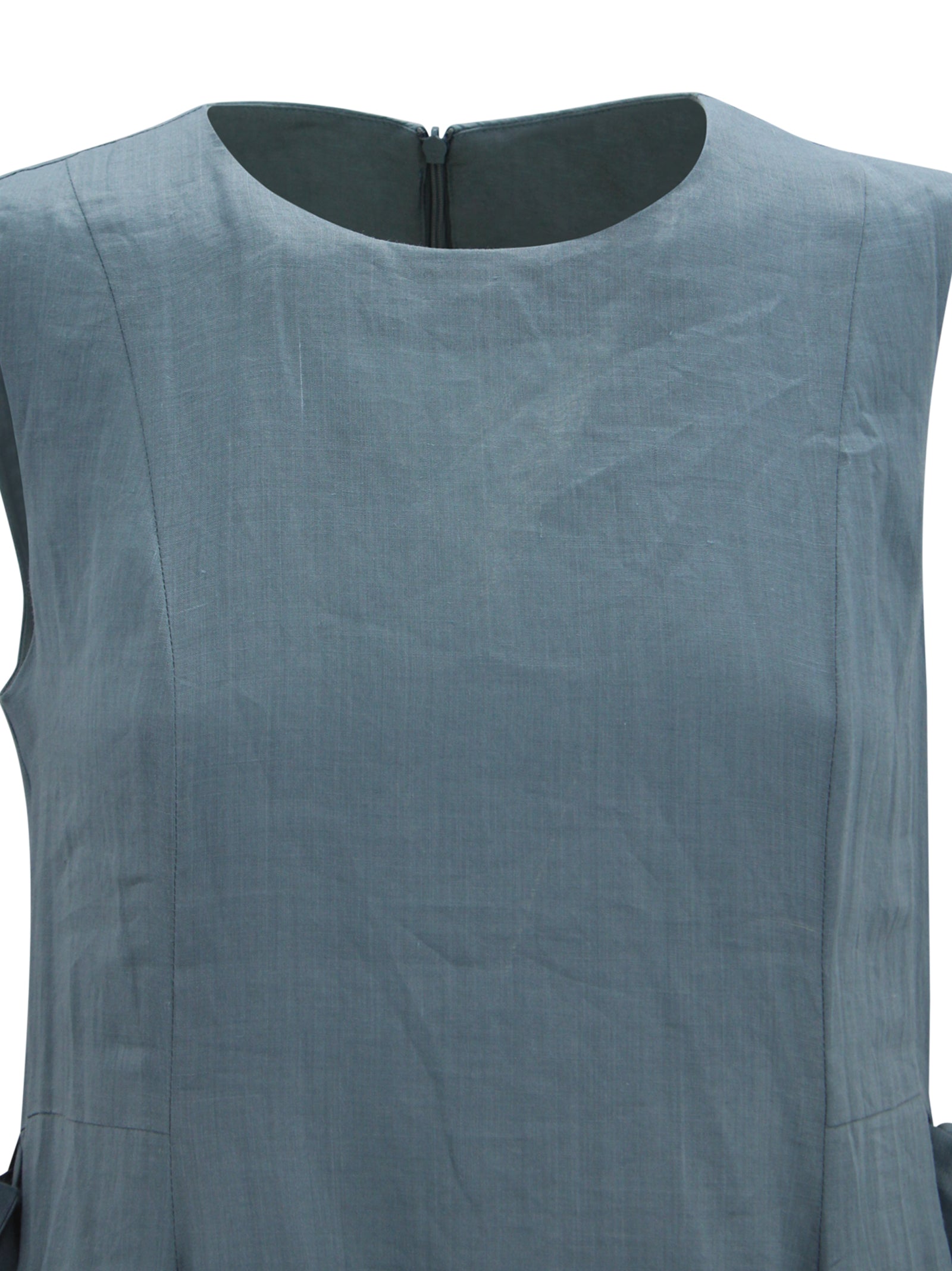 Abito lungo smanicato in ramiè S MAXMARA 2 2619221113600 016 