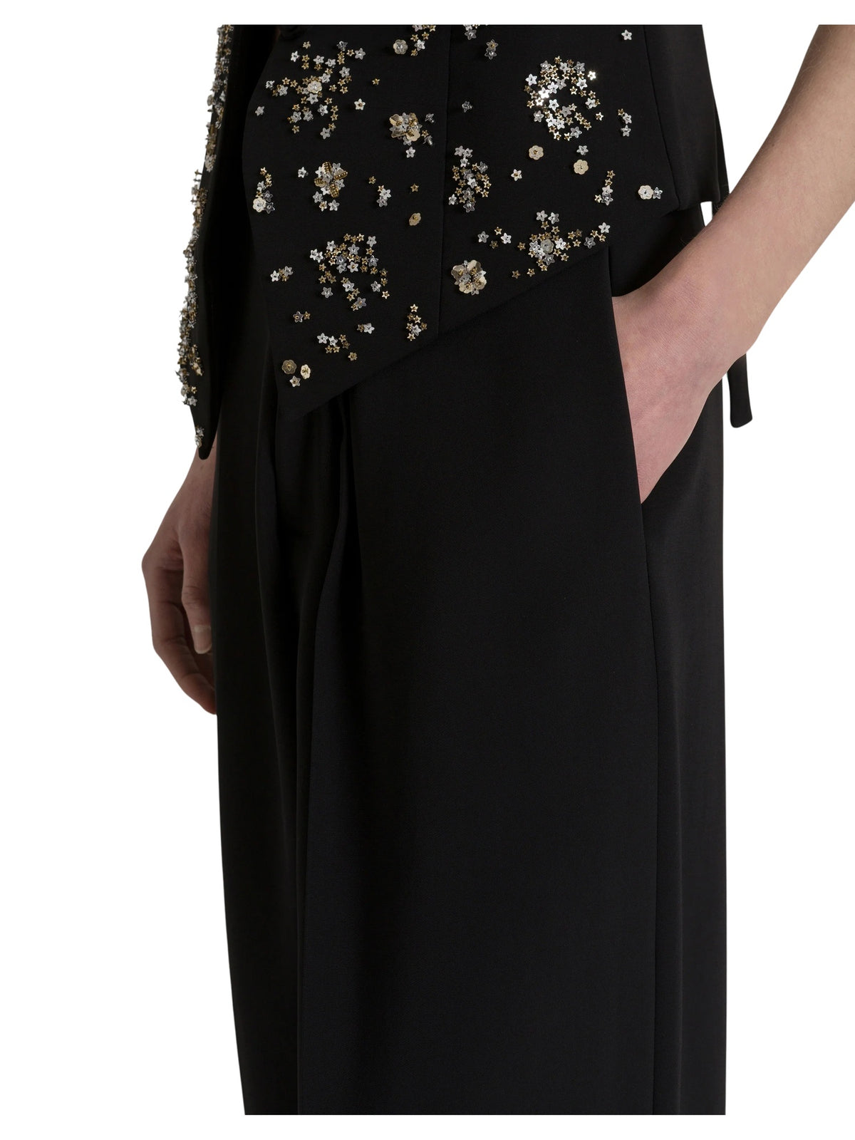 Pantaloni eleganti a gamba larga Alberta Ferretti 262U_0303-6634 0555 