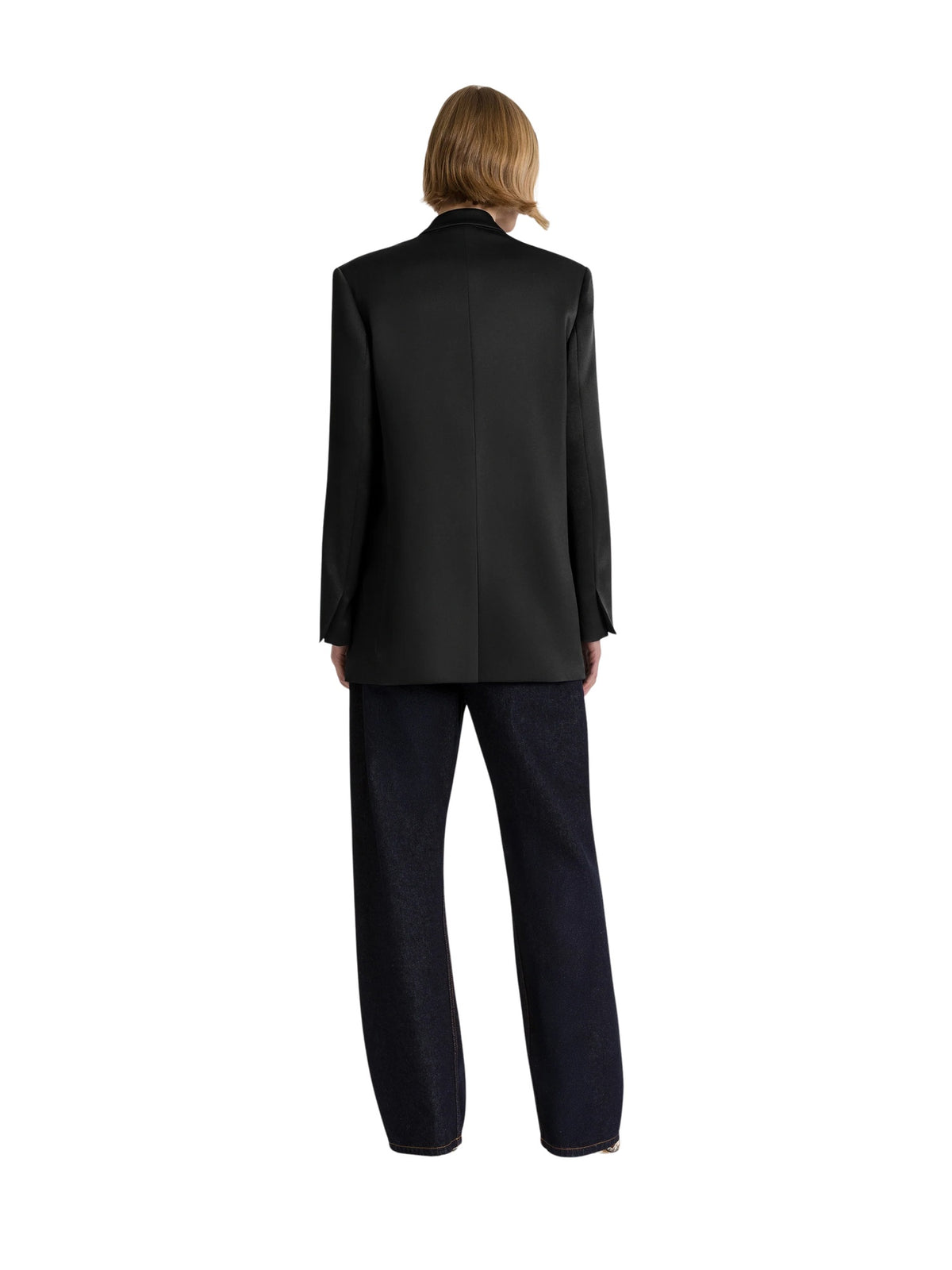 Blazer doppiopetto in raso lucido Alberta Ferretti 262U_0505-6627 0555 