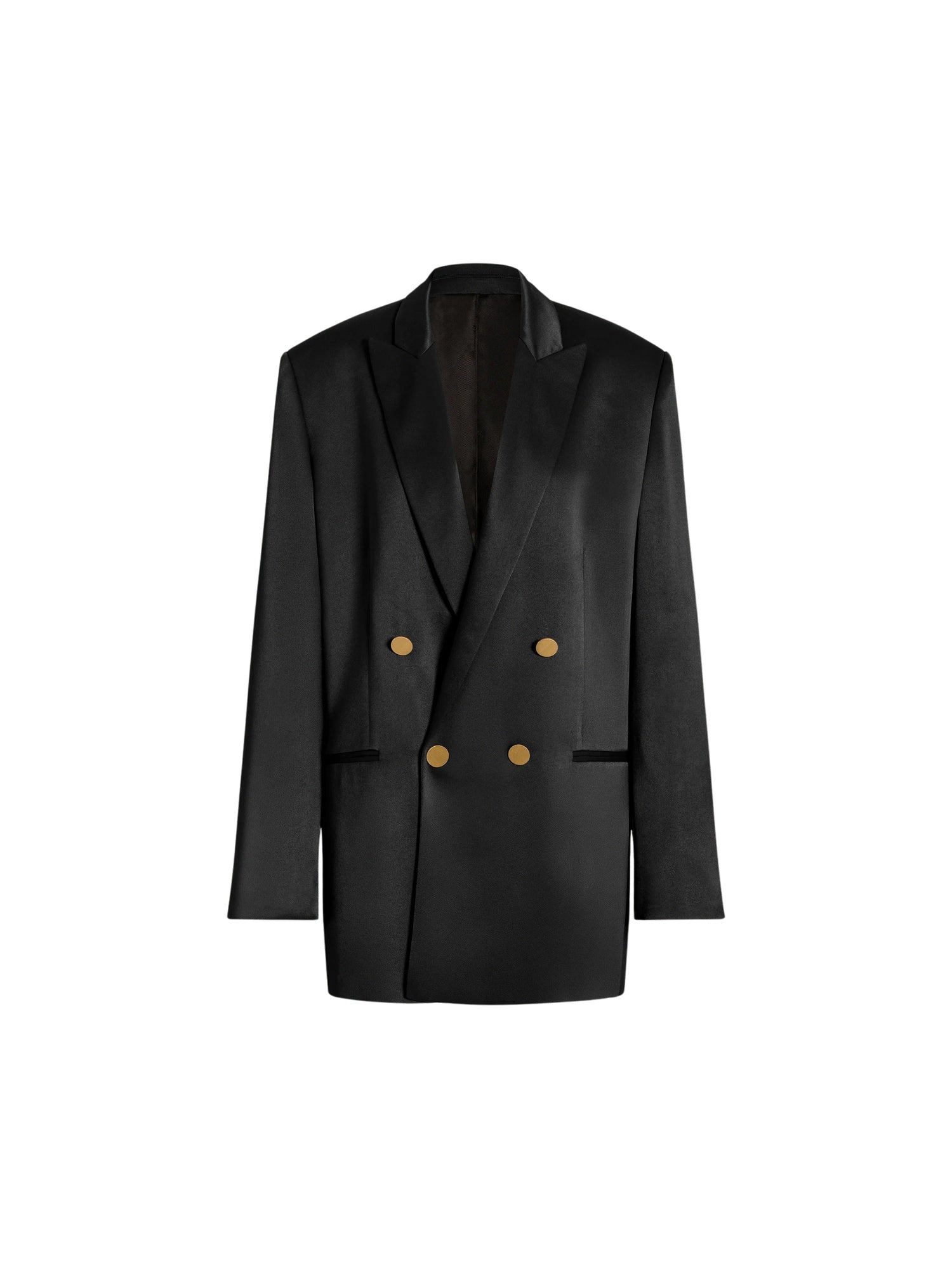Blazer doppiopetto in raso lucido Alberta Ferretti 262U_0505-6627 0555 