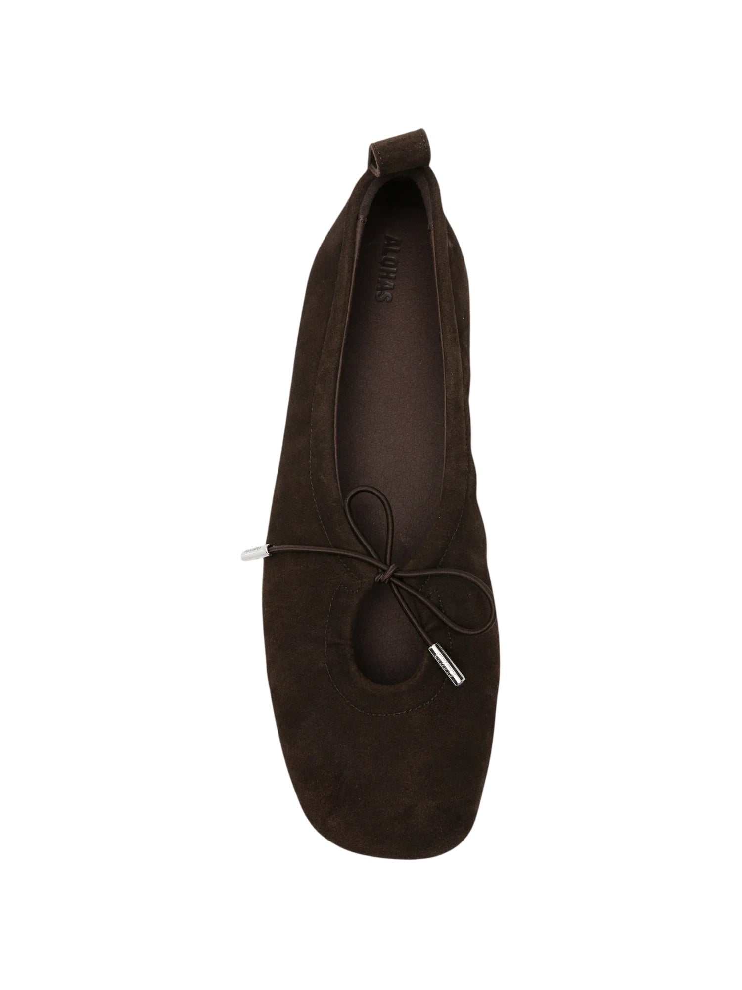 Rosalind Ballerine in pelle riciclata marrone Alohas S101411 01 