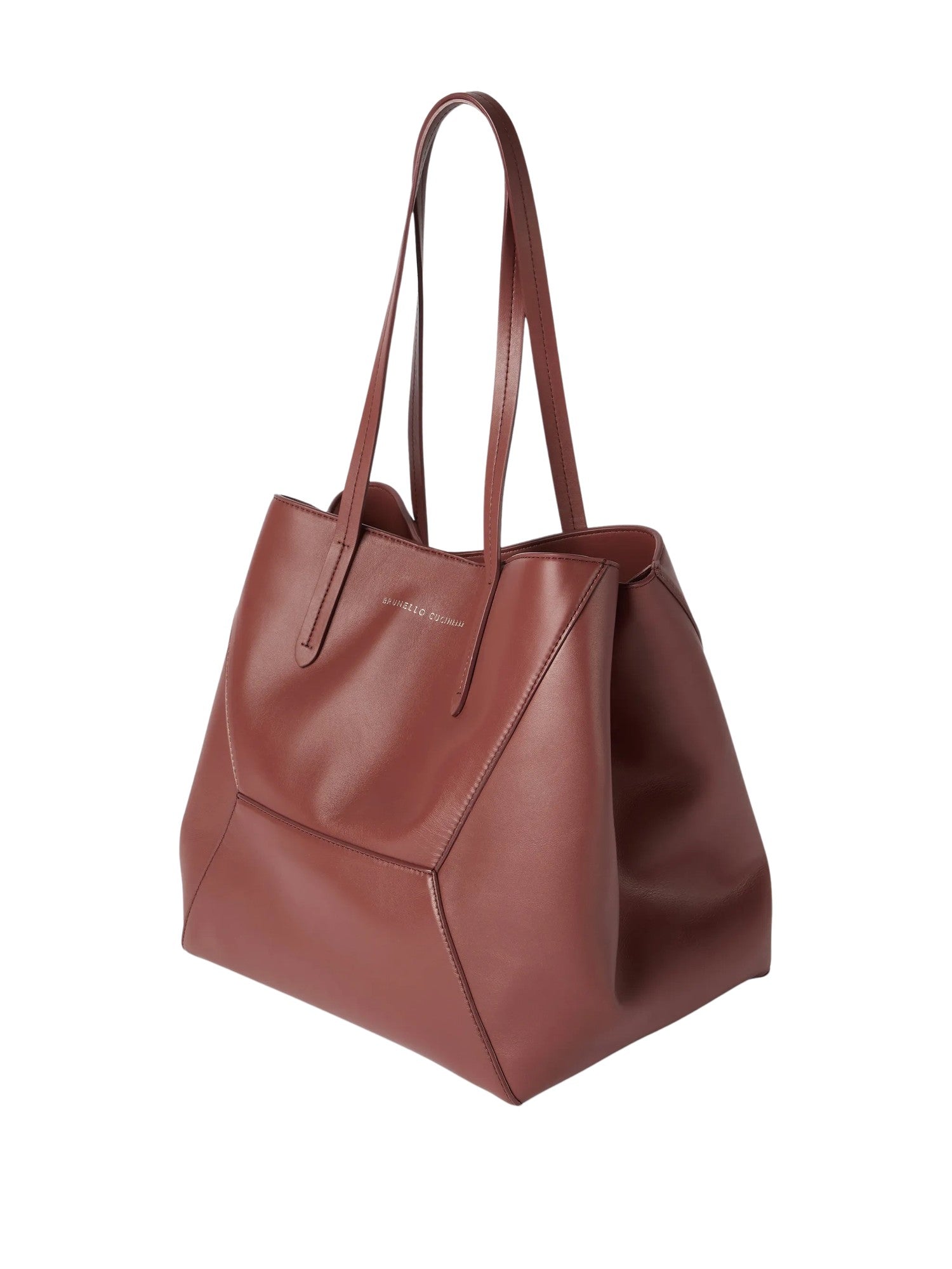 Borsa a mano BC Duo in pelle Brunello Cucinelli MBXAD2571 C4182 