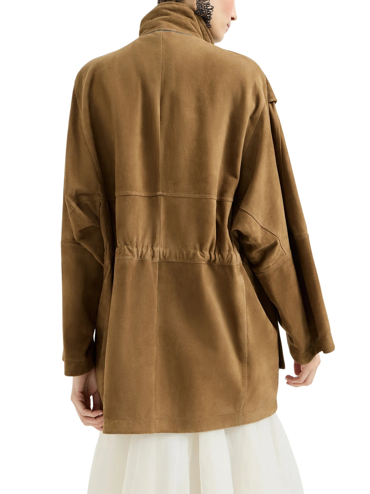 Giacca in morbido suede Brunello Cucinelli MPCAI7853 C9267 
