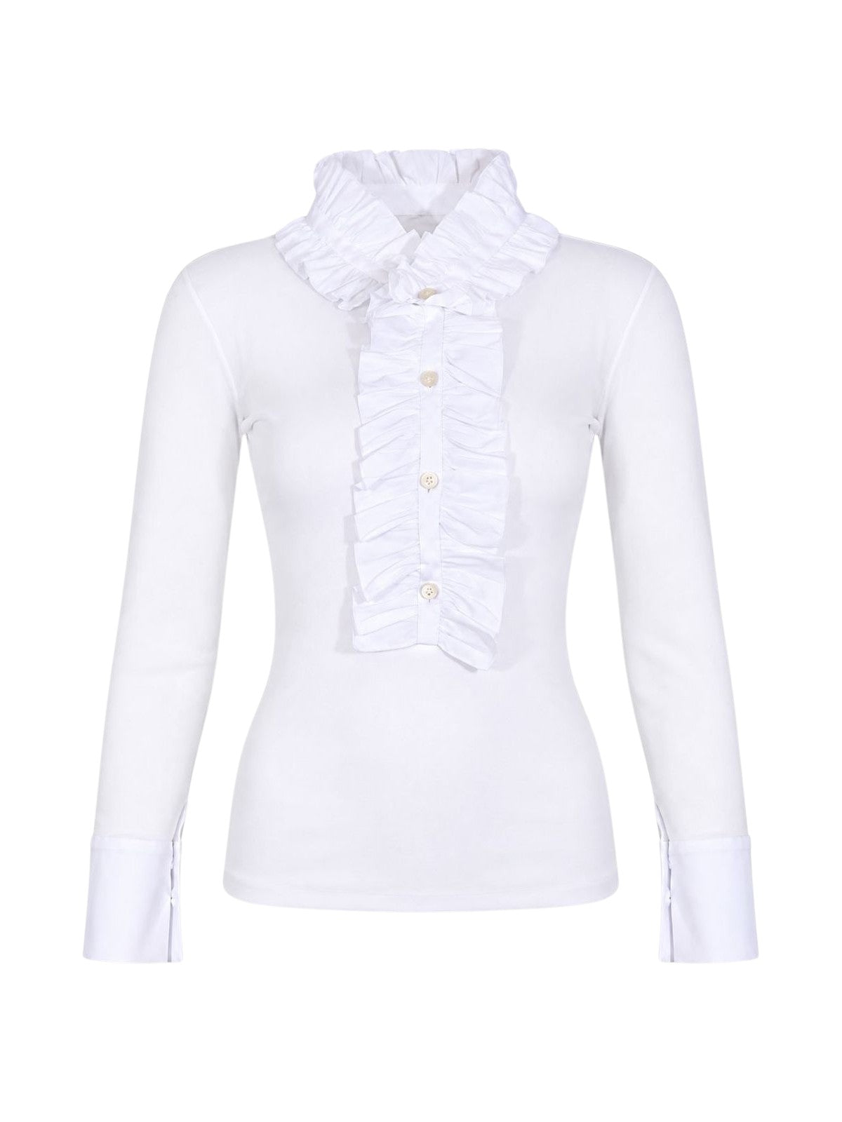 Maglione con pettorina a volan D. Exterior 63801 1BIAN 