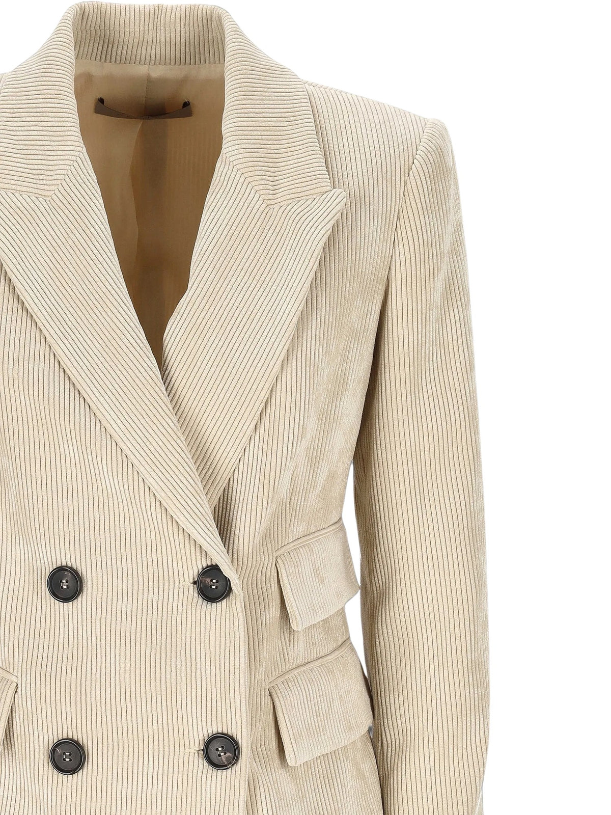 Blazer doppiopetto effetto velluto a coste D. Exterior 63935 6VANI 