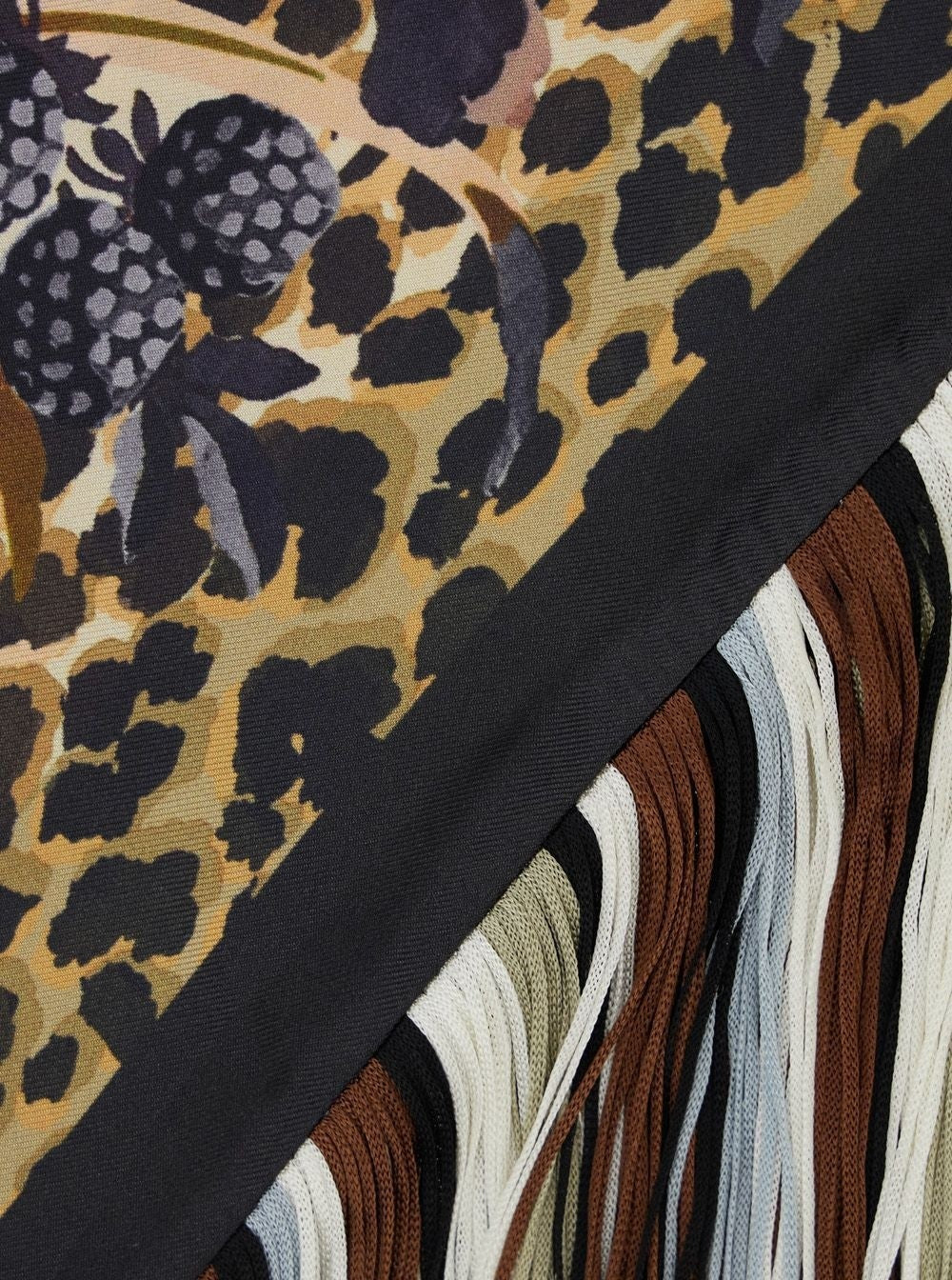 Sciarpa stampata con frange<BR/> Etro Milano WAXA0023 AK19JX0820 