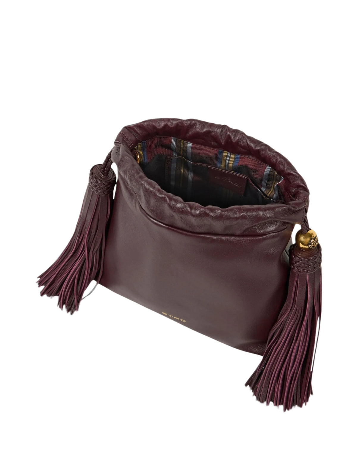 Mini borsa Kalispera in pelle con nappine<BR/> Etro Milano WP1B0041 AP466F0575 