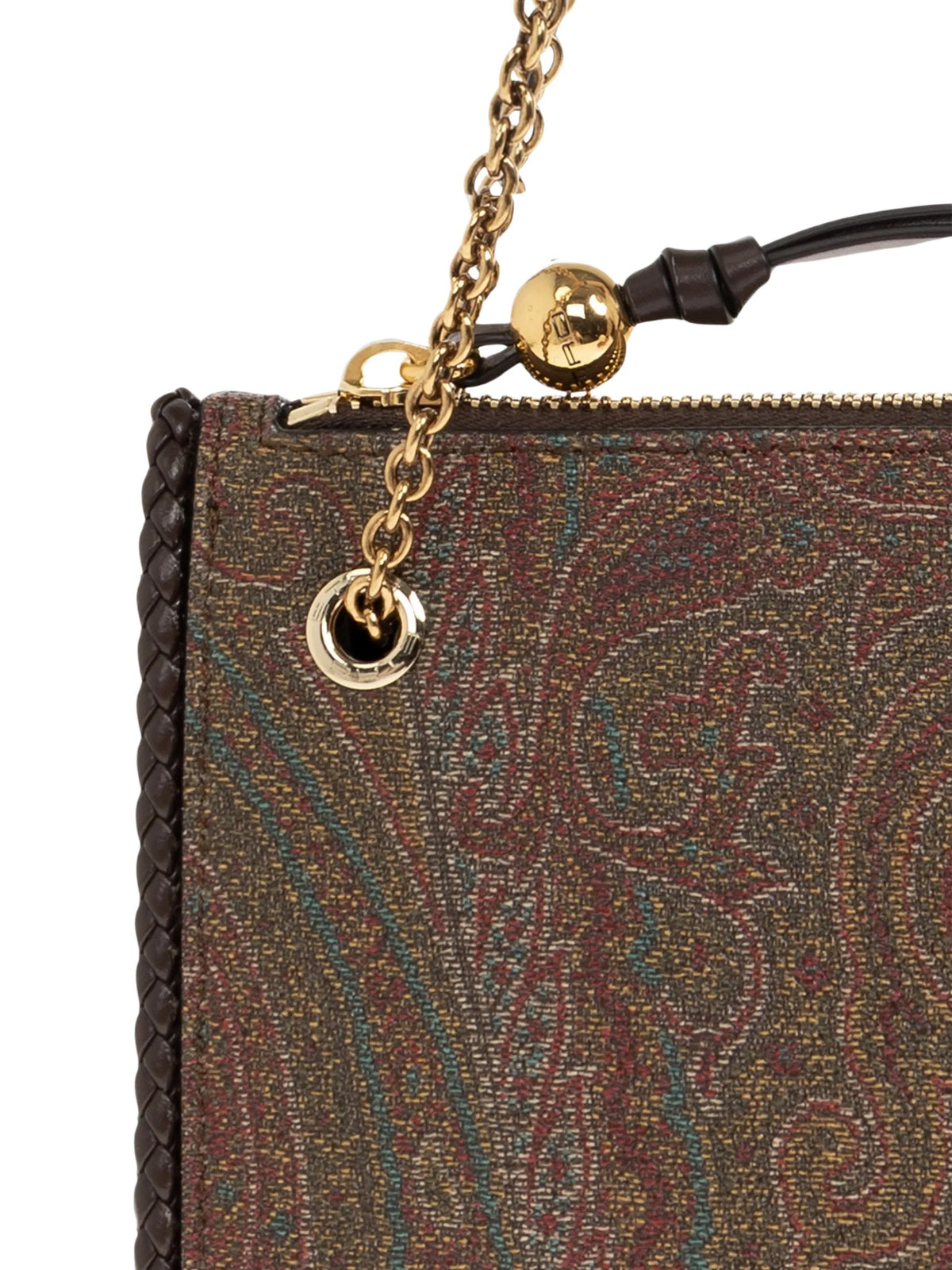 Borsa a spalla Arnica con stampa paisley<BR/> Etro Milano WP1C0026 AA001M0019 