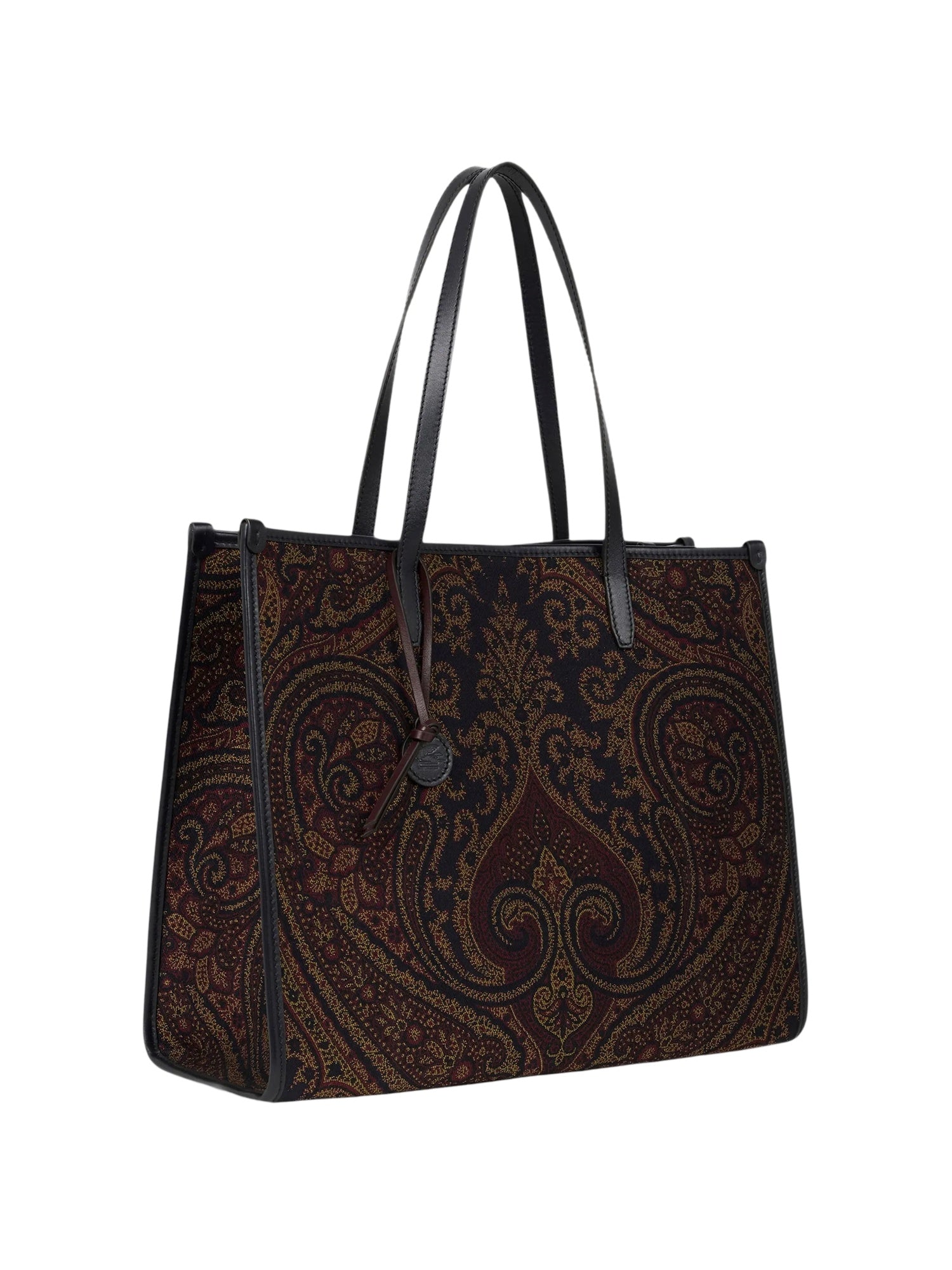 Borsa Love Trotter grande in tessuto jacquard con motivo Paisley<BR/> Etro Milano WP1D0065 AQ13AS9885 