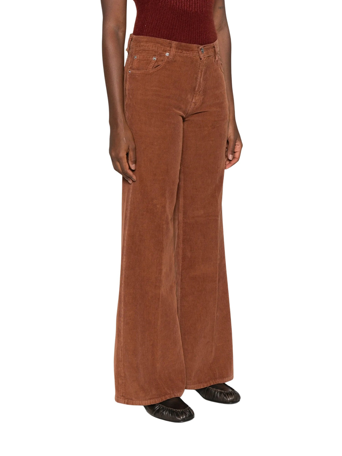 Clara Jeans in velluto a coste<BR/> Haikure HEW03373 GF184T0574 