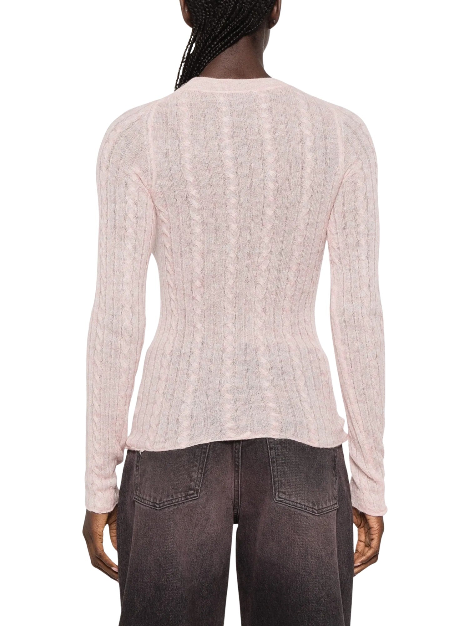 Maglione in maglia a trecce<BR/> Haikure HEW07122 MC080PXT0104 