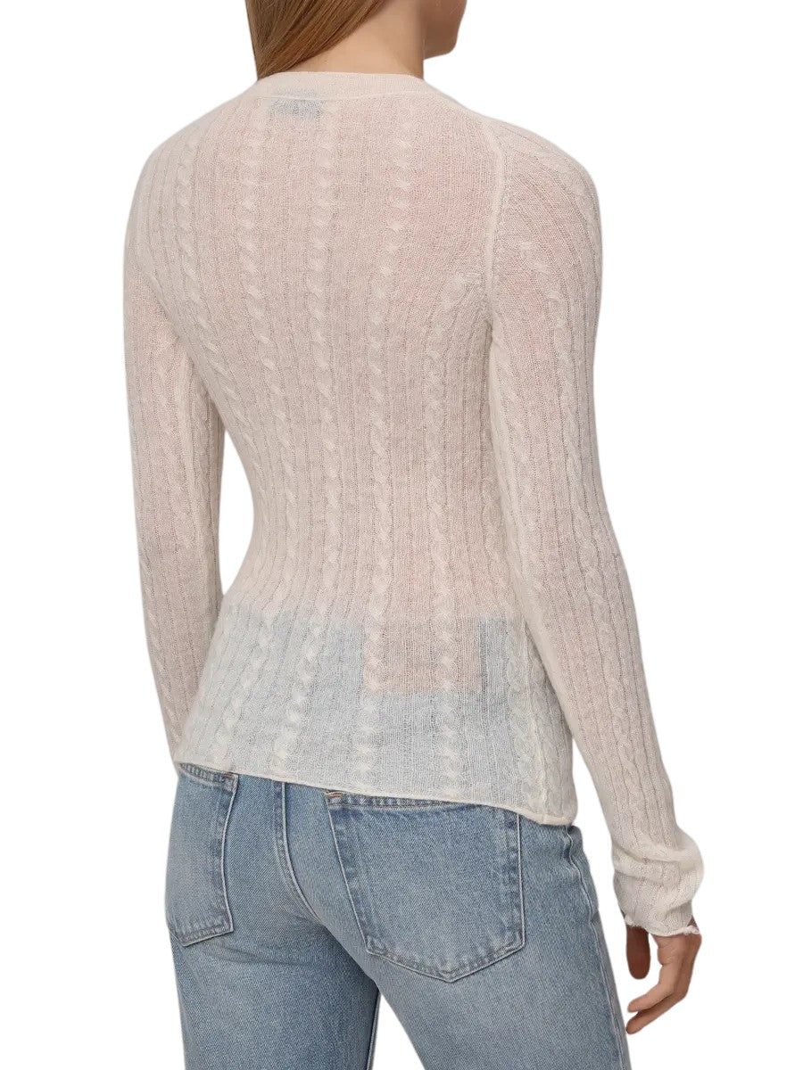 Maglione in lana color avorio Haikure HEW07122 MC080PXT0551 