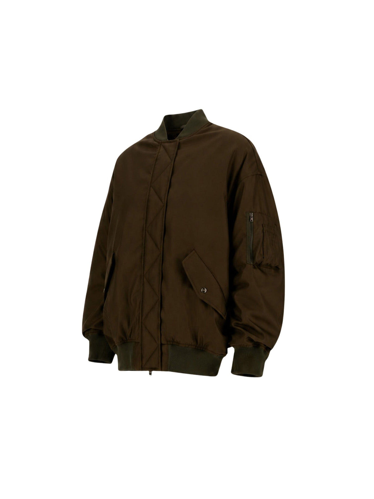 Bomber in gabardine con bordi trapuntati<BR/> Herno GI000442D 128787740 