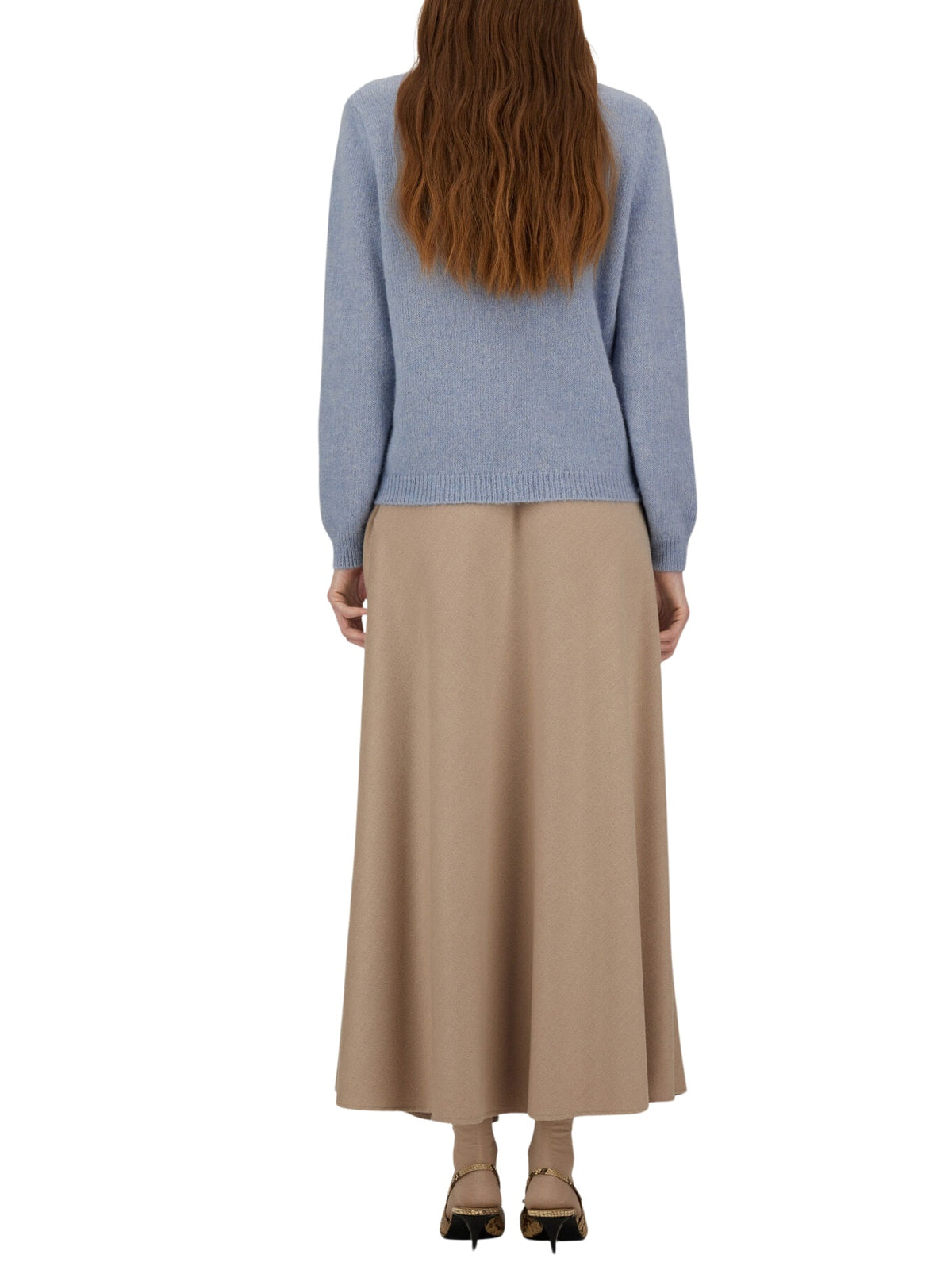 Gonna resort in flanella tocco cashmere Herno GN00028DR 129341985 