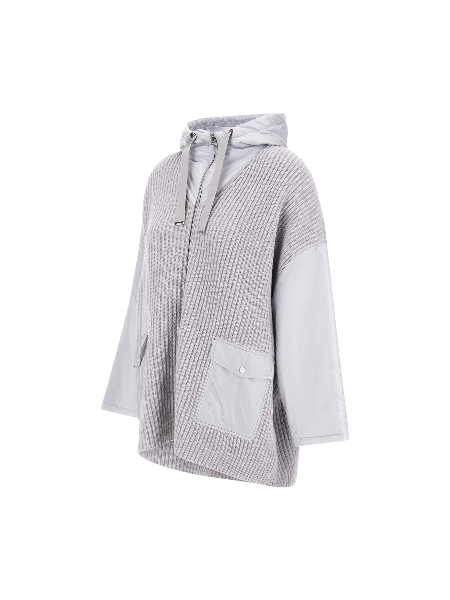 Giacca resort in pura lana a costa inglese e nylon ultralight Herno MC00036DR 702649404 