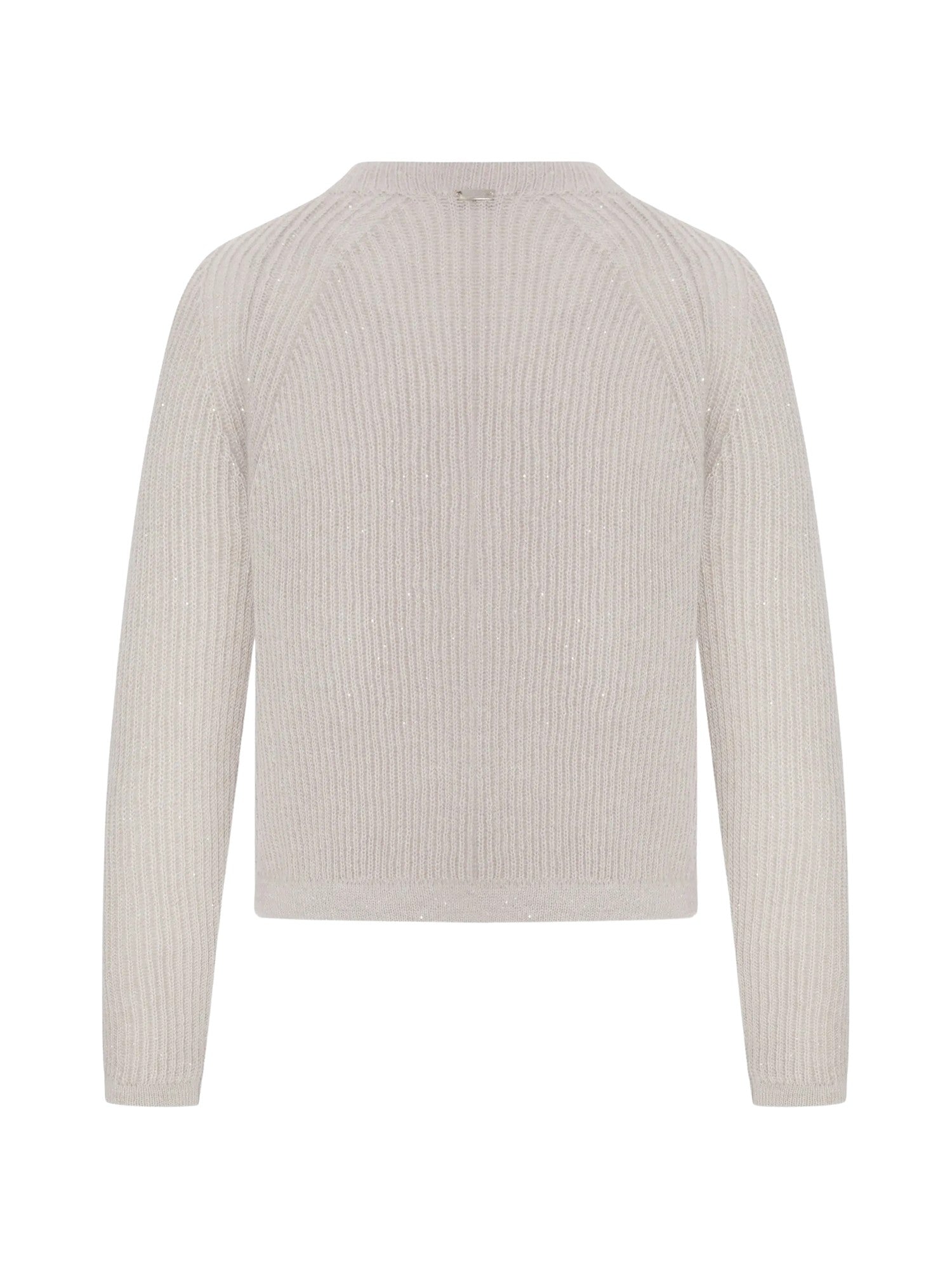 Maglione a coste con paillettes Herno MG000254D 703601985 