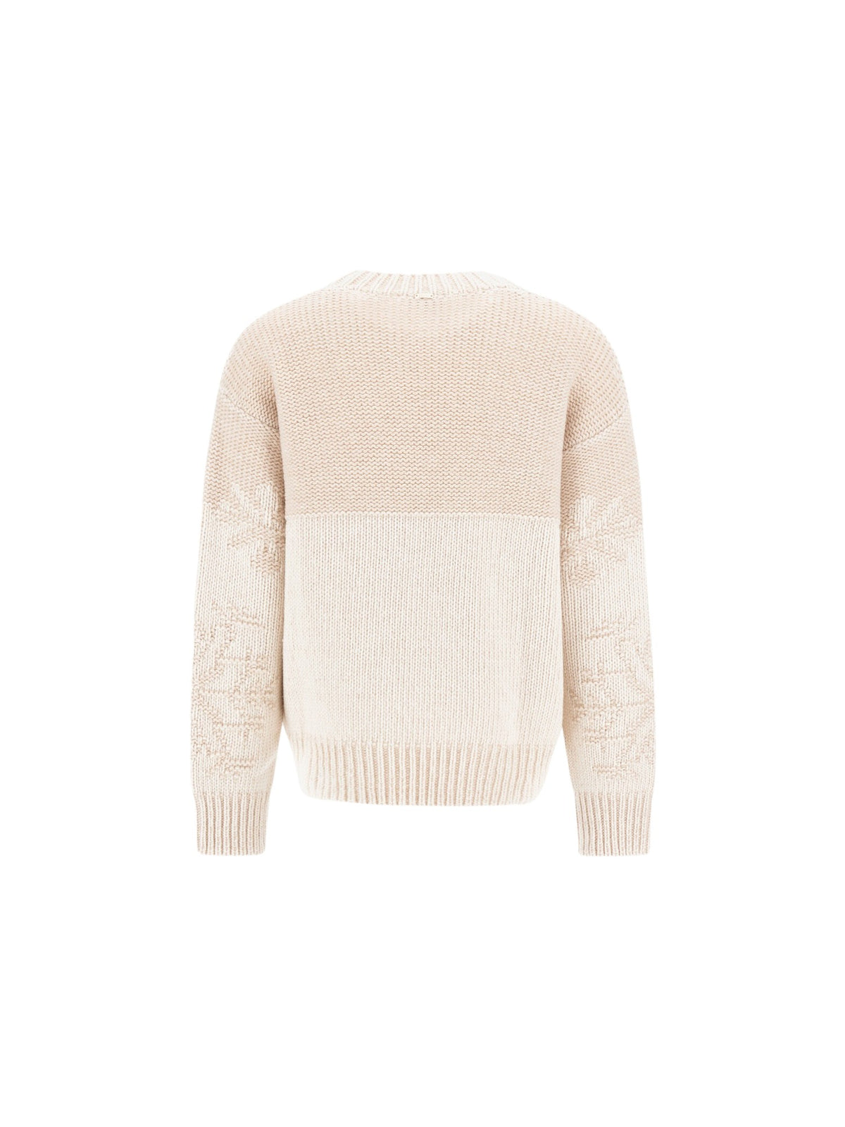 Maglione con inserto vanisé e motivo a fiocchi di neve Herno MG000258D 703811985 