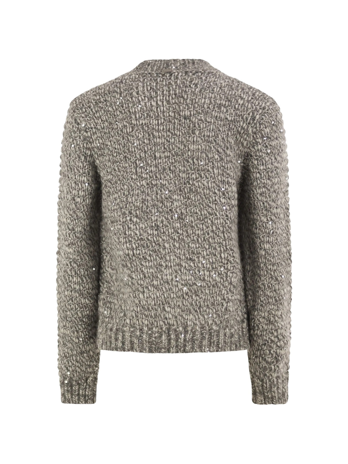 Maglione in maglia testurizzata con paillettes Herno MG00050DR 703359460 