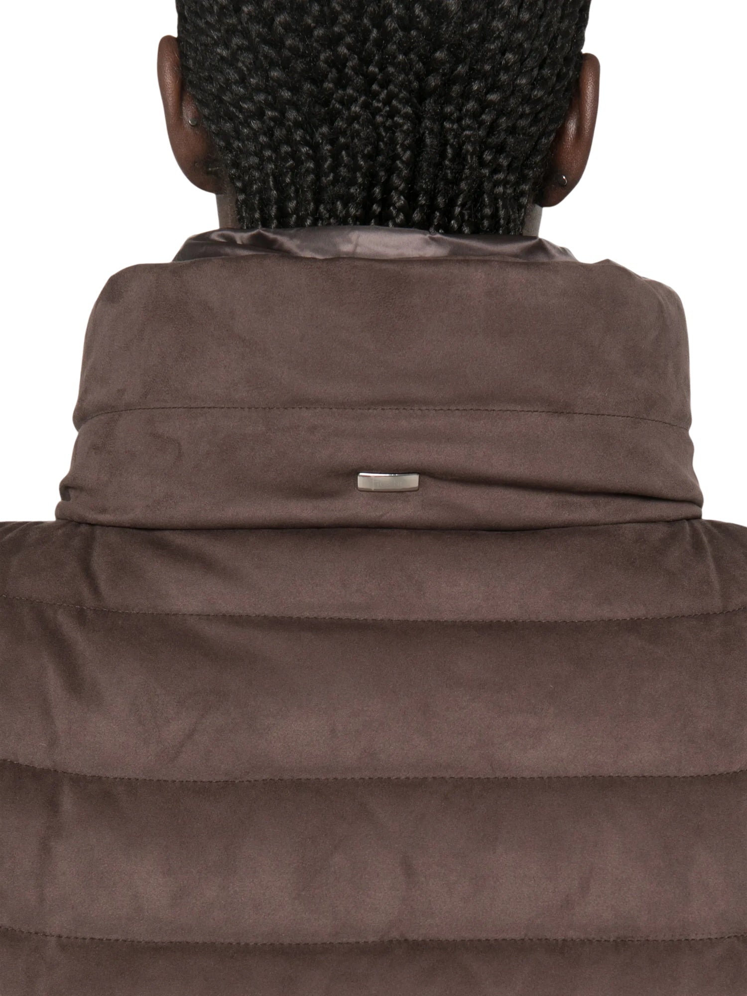 Giacca trapuntata effetto camoscio<BR/> Herno PI00178DR 124548993 