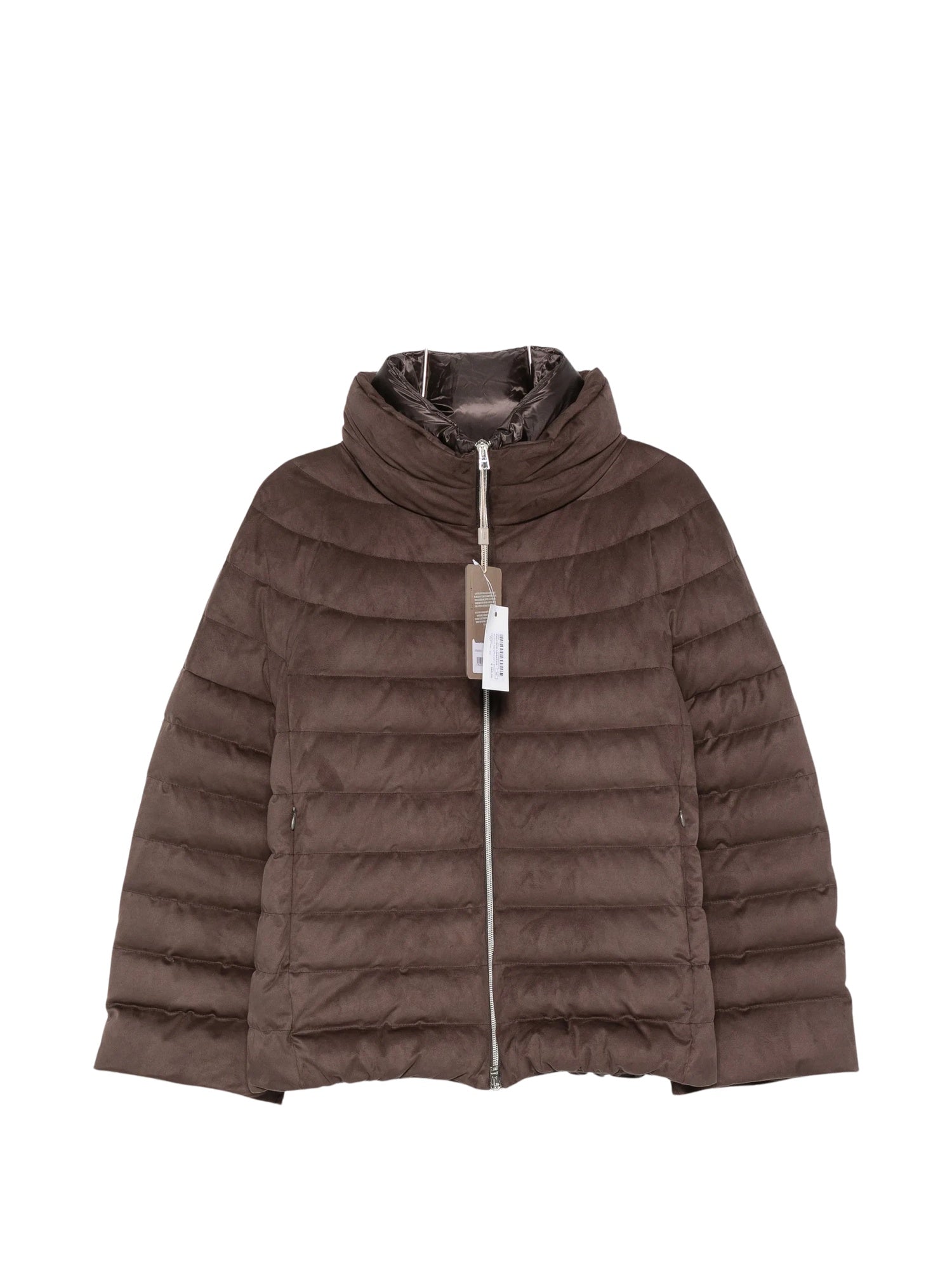 Giacca trapuntata effetto camoscio<BR/> Herno PI00178DR 124548993 