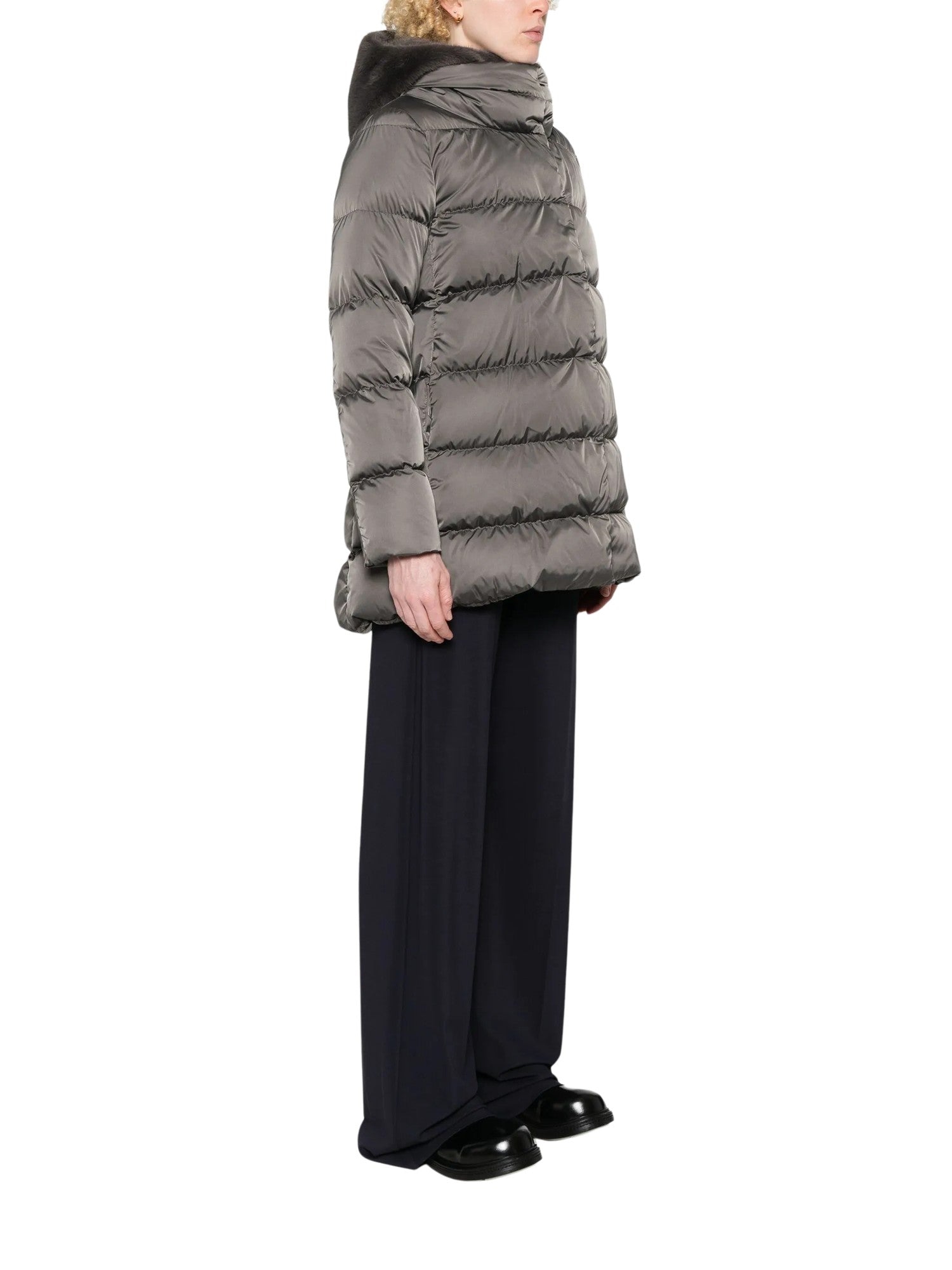 Cappotto piumino trapuntato con cappuccio Herno PI001934D 12170Z9480 